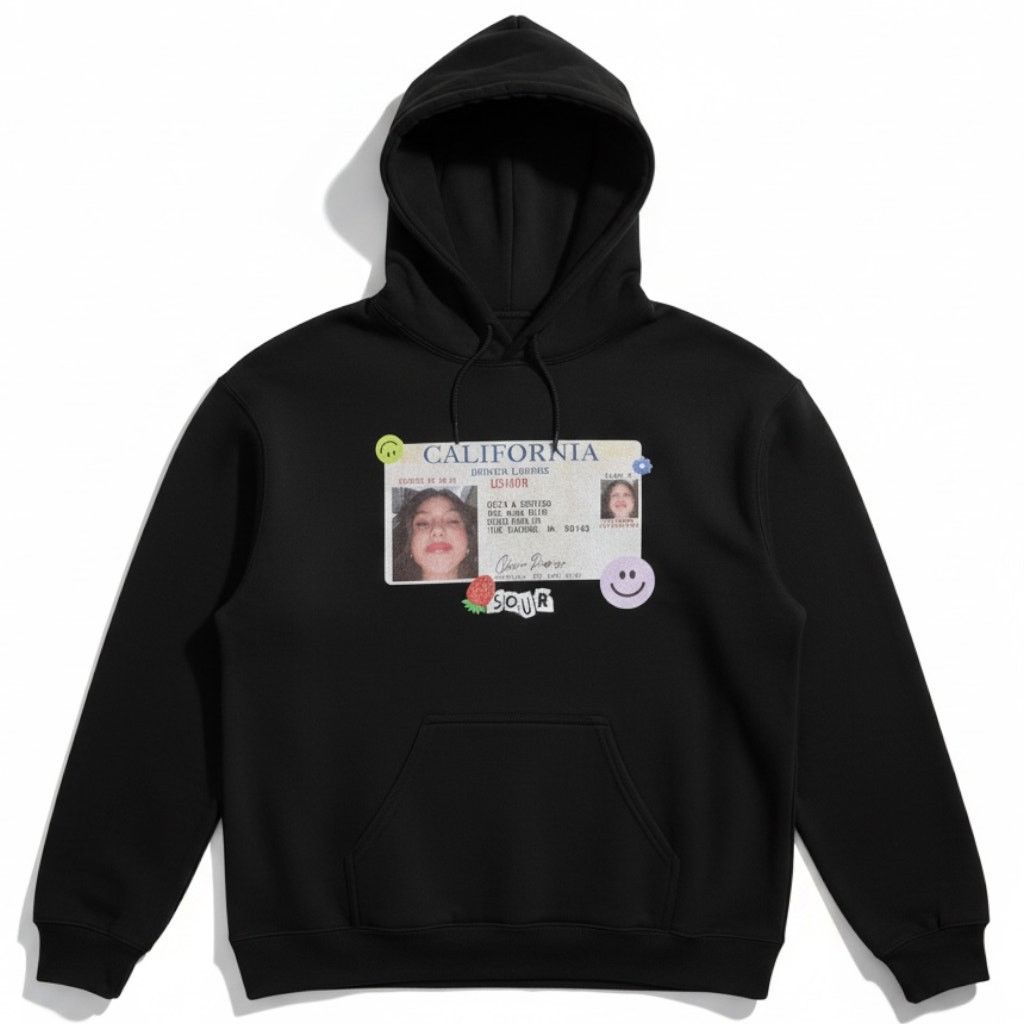Other Olivia Rodrigo Sour Driver License Official Hoodie RARE S Size S / US 4 / IT 40 - 1 Thumbnail