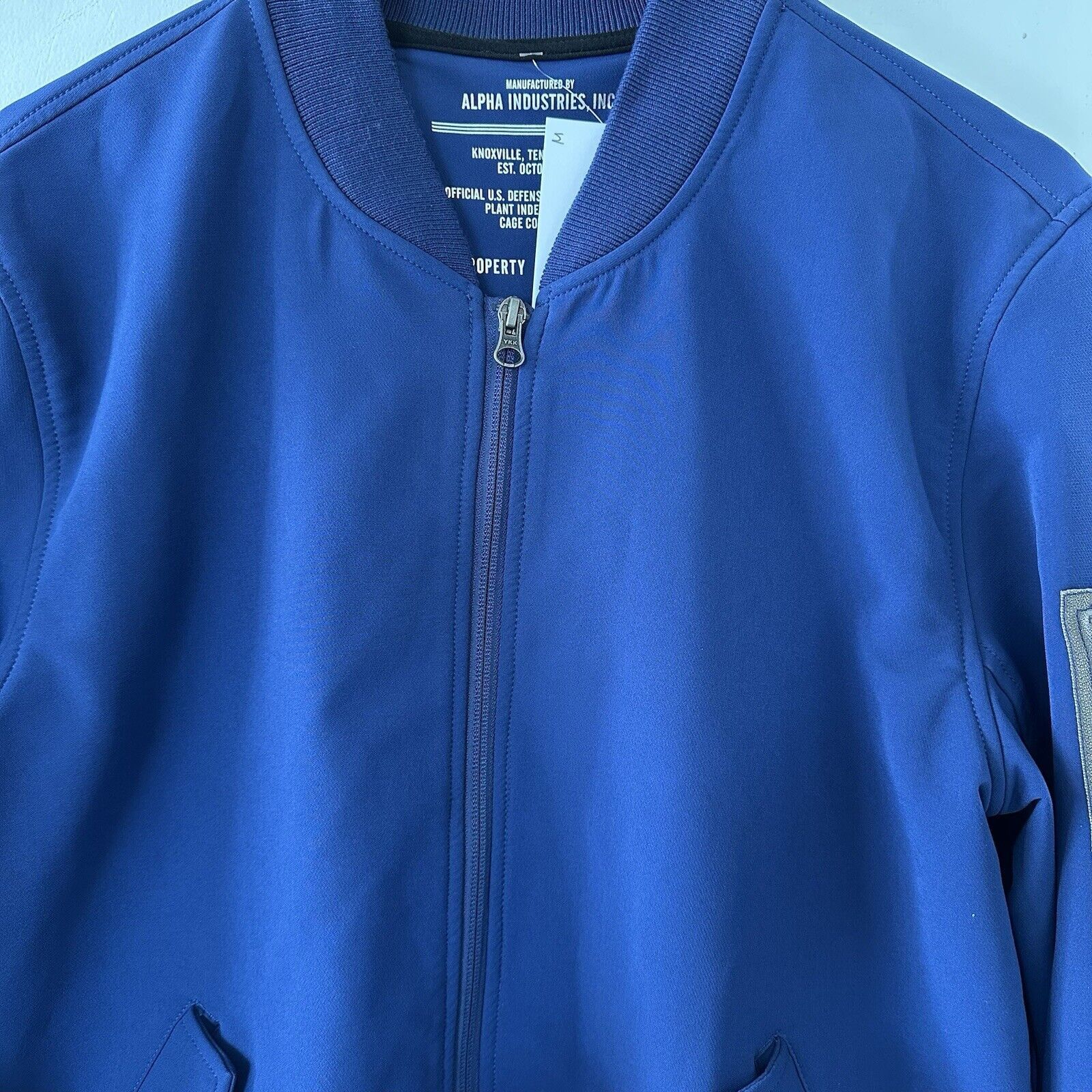 Alpha Industries Alpha Industries Navy Blue Jacket Size M C Size US M / EU 48-50 / 2 - 2 Thumbnail