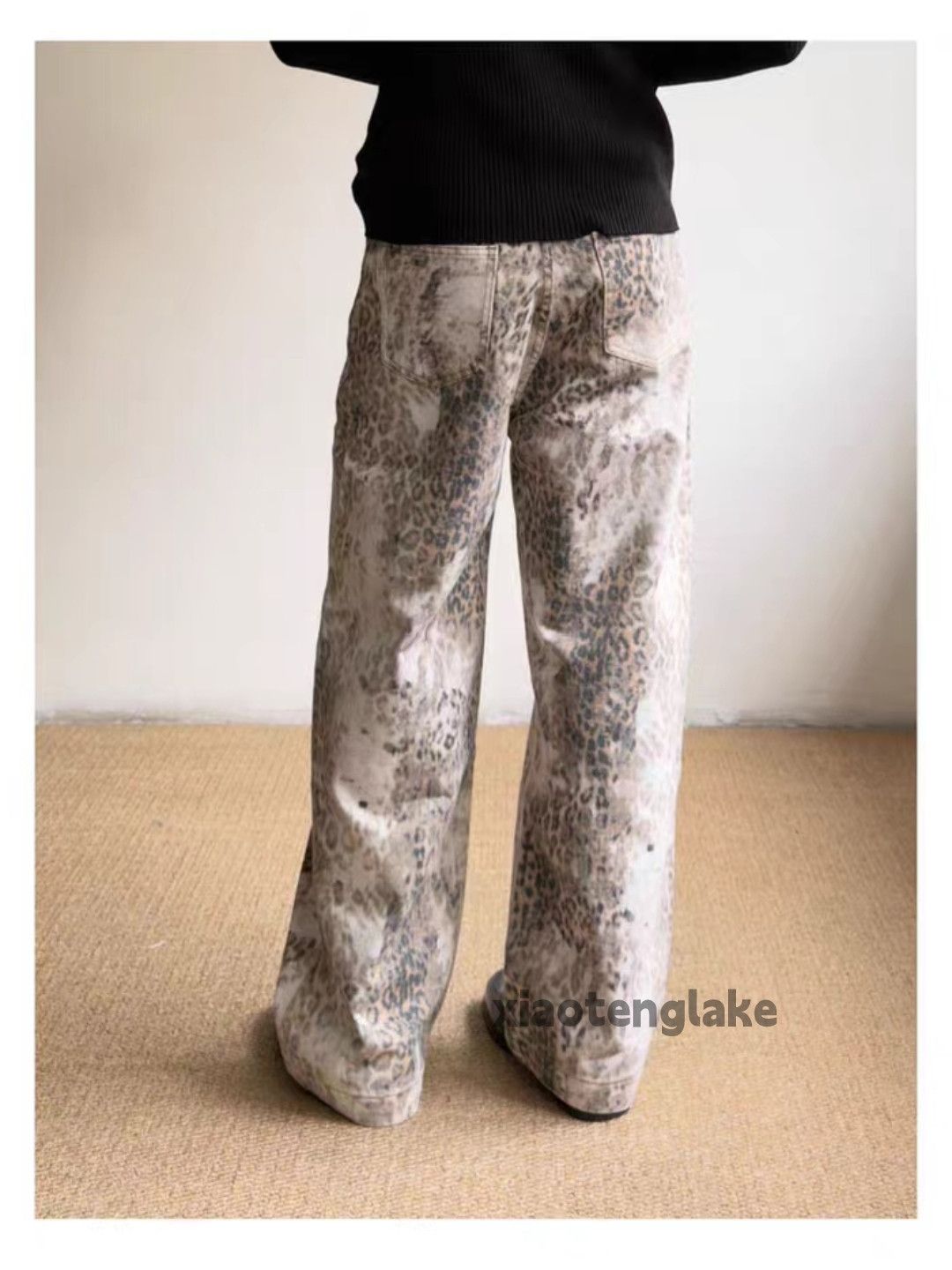 Vintage ltx vintage loose baggy pattern graphic festival party pants Size US 33 - 6 Thumbnail