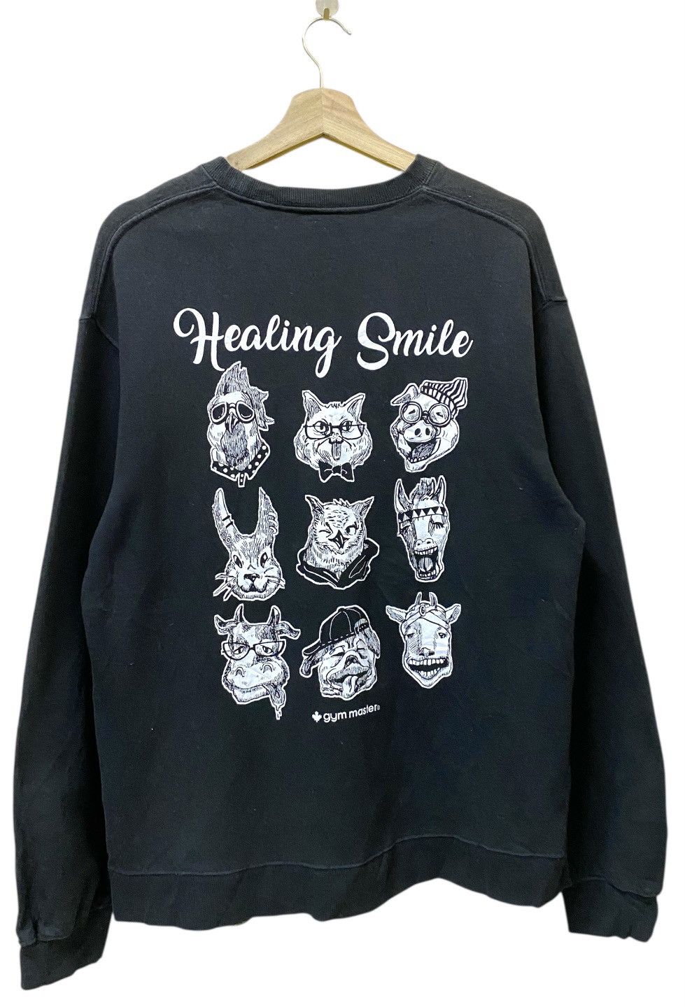 Other Gym Master Healing Smiles Sweatshirt Crewneck Size US L / EU 52-54 / 3 - 2 Thumbnail