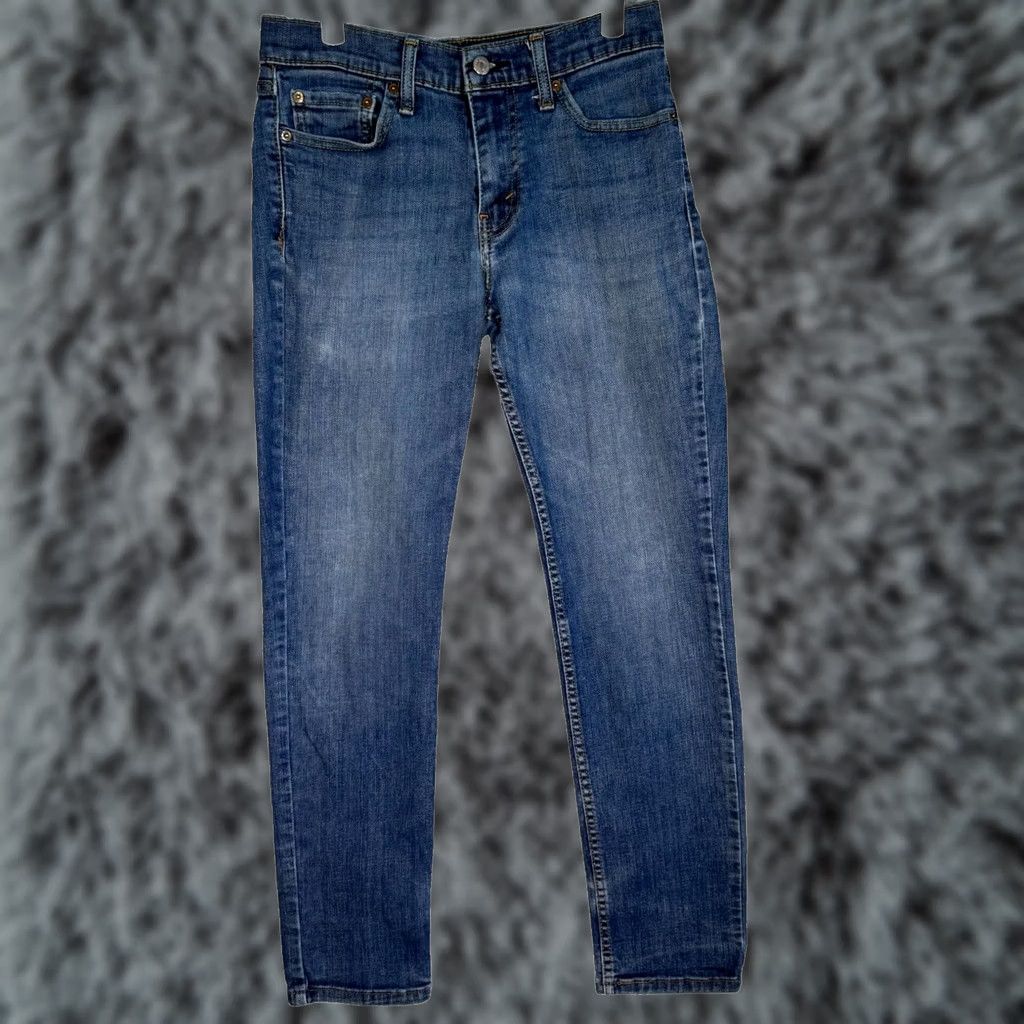 Levi's VINTAGE? Levi’s 511 Straight Leg Jeans 29x32 Blue Medium Wash Mens Regular 29 Blue Denim Stretch Slim Modern 511 Jeans Mens Jeans Cargo? Size US 29 - 1 Thumbnail