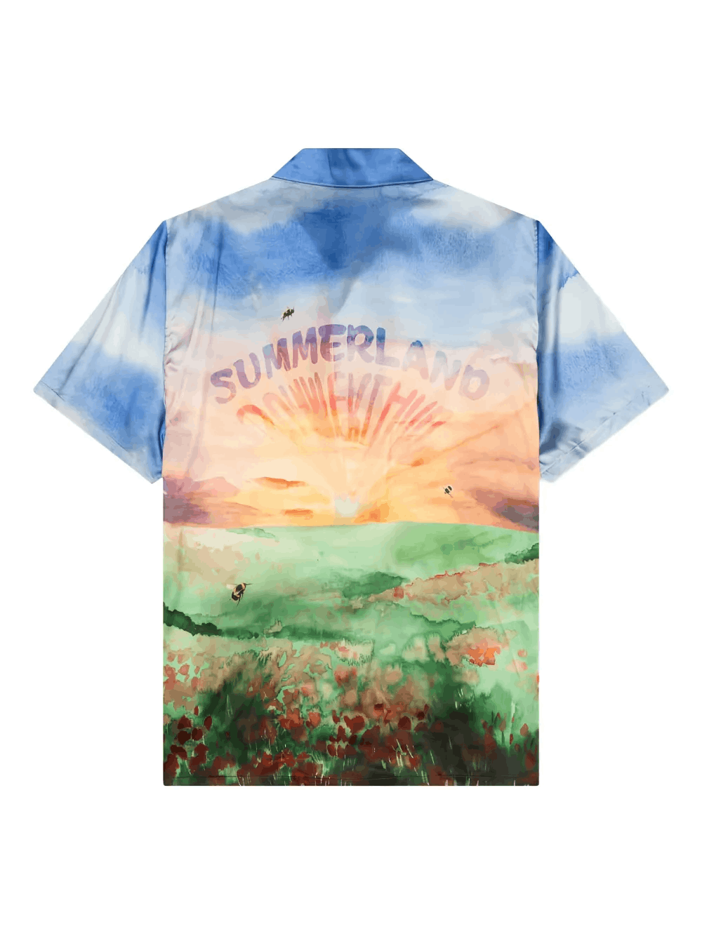 Other Blue Sunset Shirt – Men’s Casual Short-Sleeve Button-Up Size US M / EU 48-50 / 2 - 4 Thumbnail