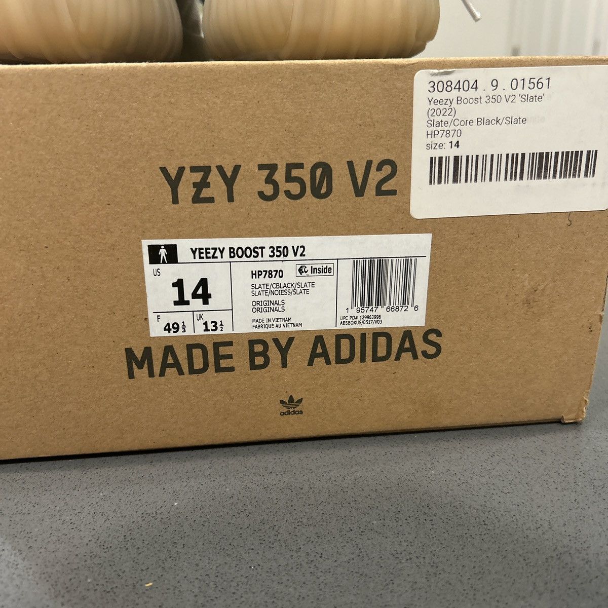 Yeezy Yeezy 350 V2 Slate’ Size US 14 / EU 47 - 10 Thumbnail
