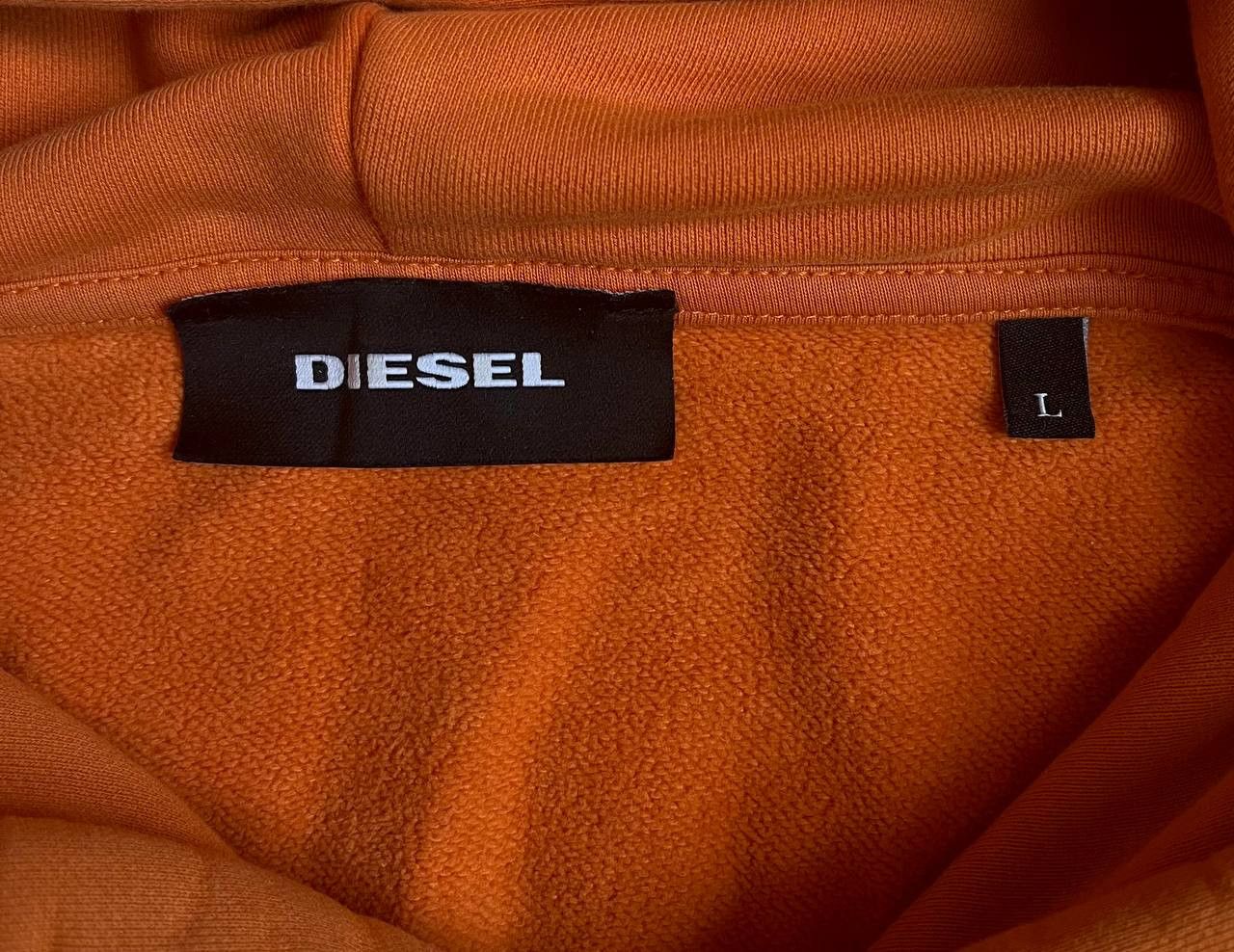 Diesel Diesel Hoodie Big Patch Logo Orange Size US L / EU 52-54 / 3 - 6 Thumbnail