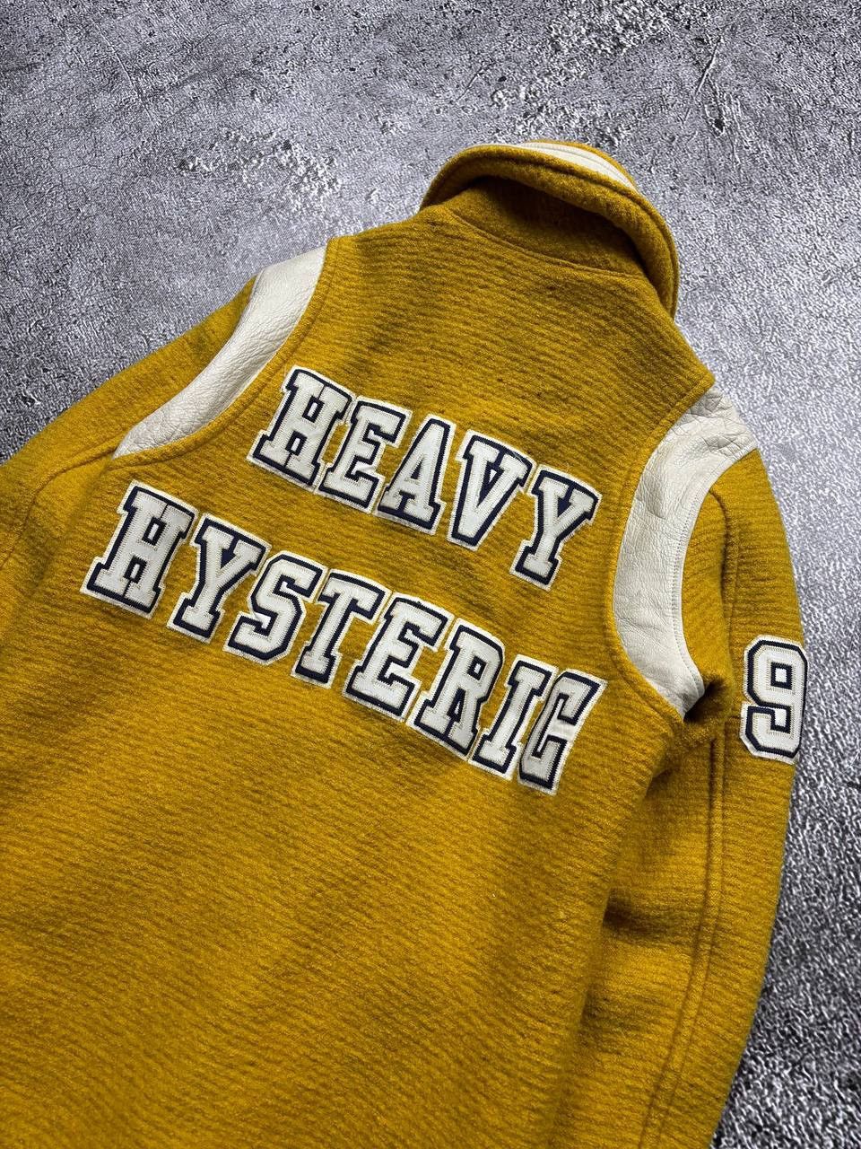 Hysteric Glamour Vintage 80s Hysteric Glamour Heavy Wool Varsity Jacket Size S / US 4 / IT 40 - 2 Thumbnail
