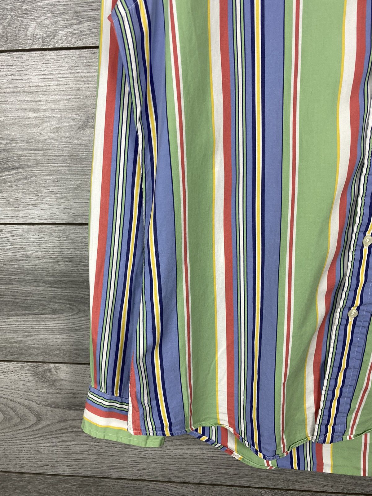 Polo Ralph Lauren Mens Vintage Polo Ralph Lauren Striped Shirt Button Up Size US M / EU 48-50 / 2 - 5 Thumbnail