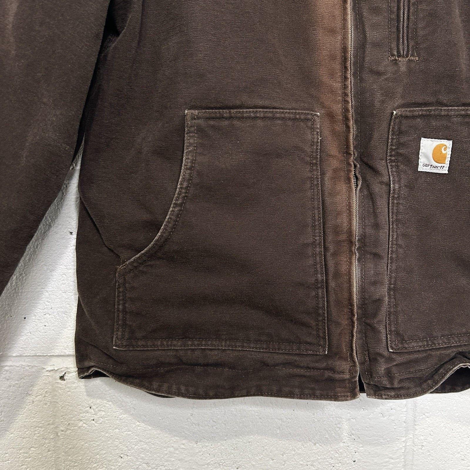 Carhartt Vintage Carhartt Sherpa-Lined Ridge Coat “Dark Brown” WC061 Size S / US 4 / IT 40 - 4 Thumbnail