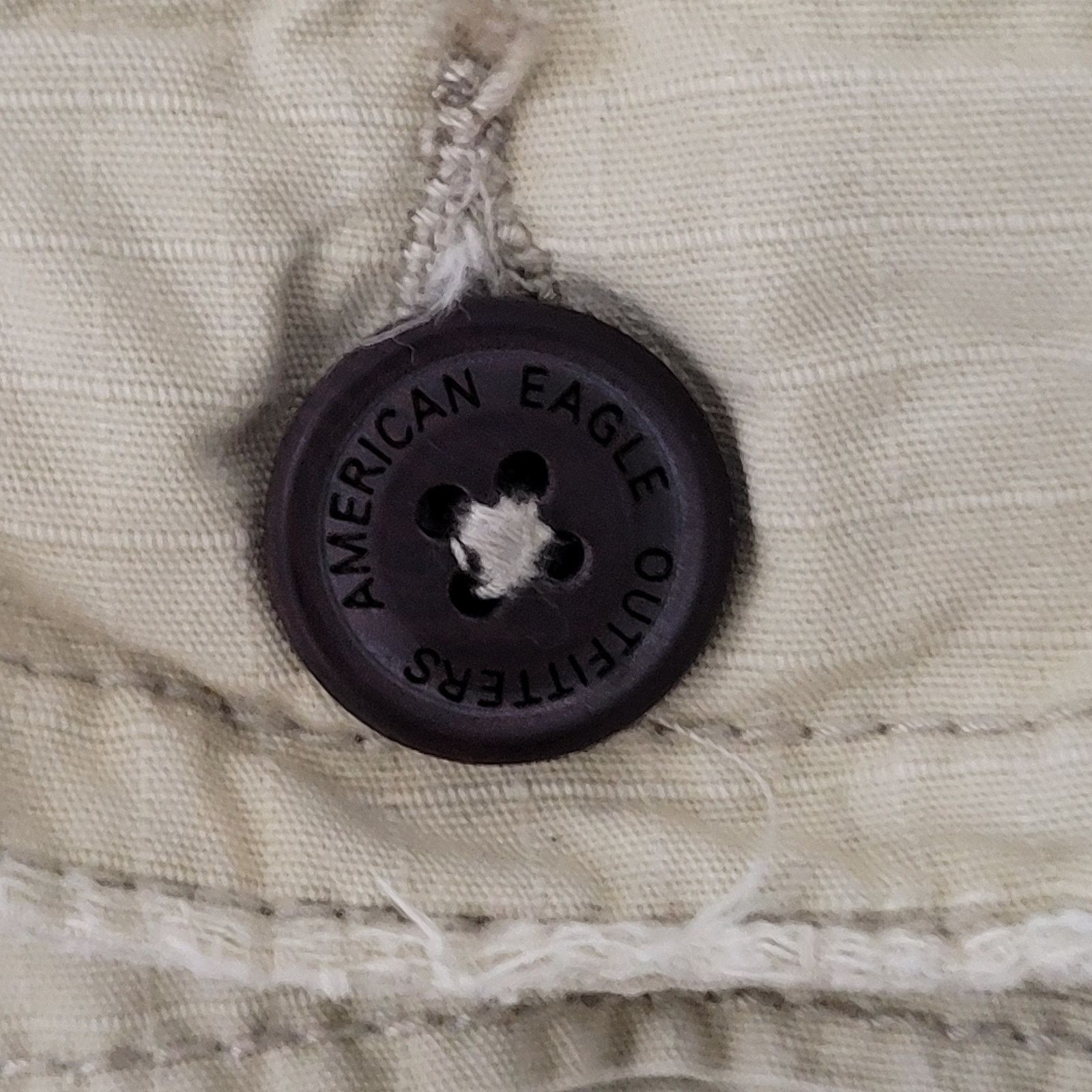American Eagle Outfitters Vintage Y2K American Eagle Cargo Shorts 34x10 Baggy Size US 34 / EU 50 - 10 Thumbnail