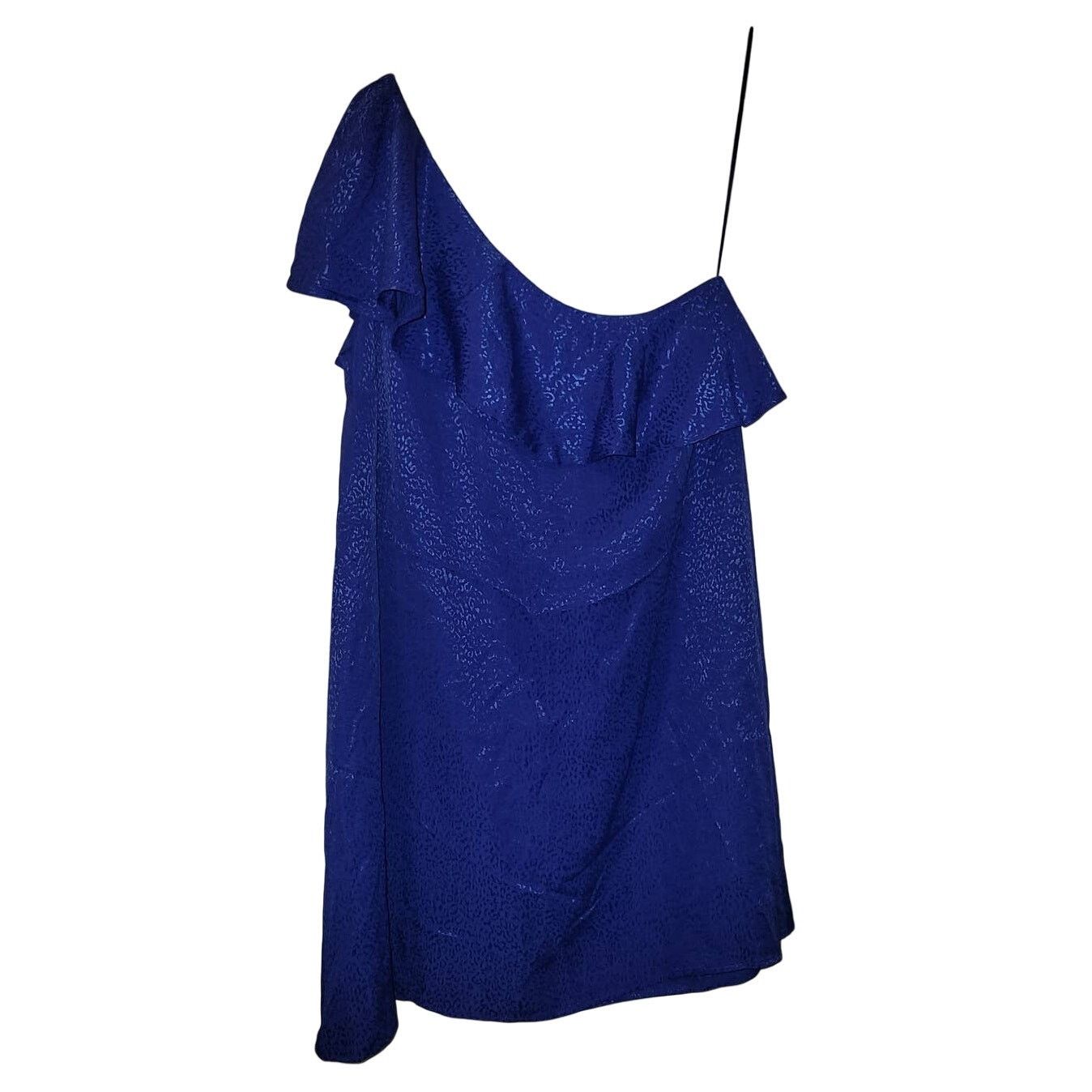 Anthropologie New Anthropologie Ruffled One-Shoulder Mini Dress $140 Sz 6 Size S / US 4 / IT 40 - 5 Thumbnail