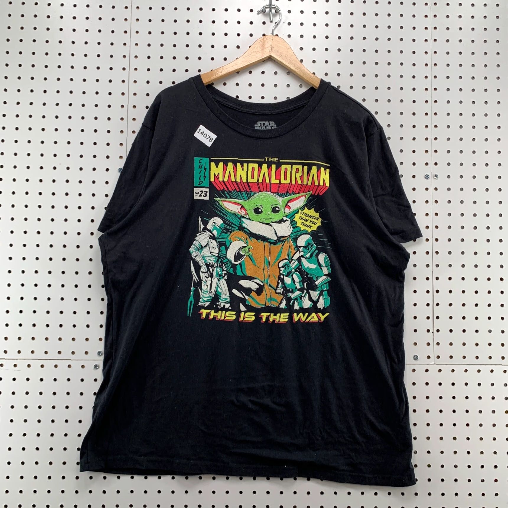 Star Wars Star Wars The Mandalorian "This Is The Way" Men Black Short Sleeve 3XL XXXL Size US 39 - 6 Thumbnail