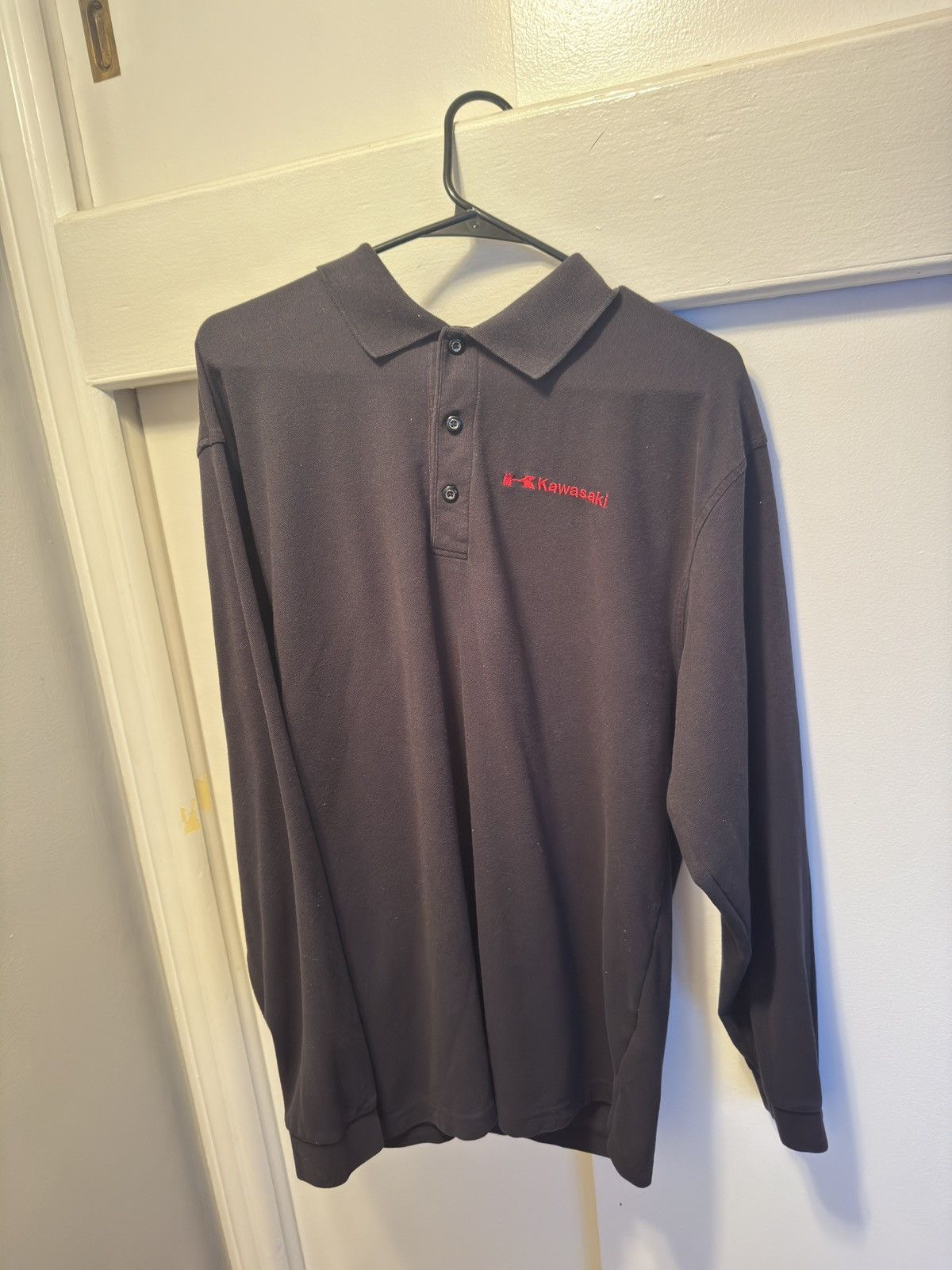 Other Kawasaki Long Sleeve Cotton Polo Shirt Size US XL / EU 56 / 4 - 1 Preview