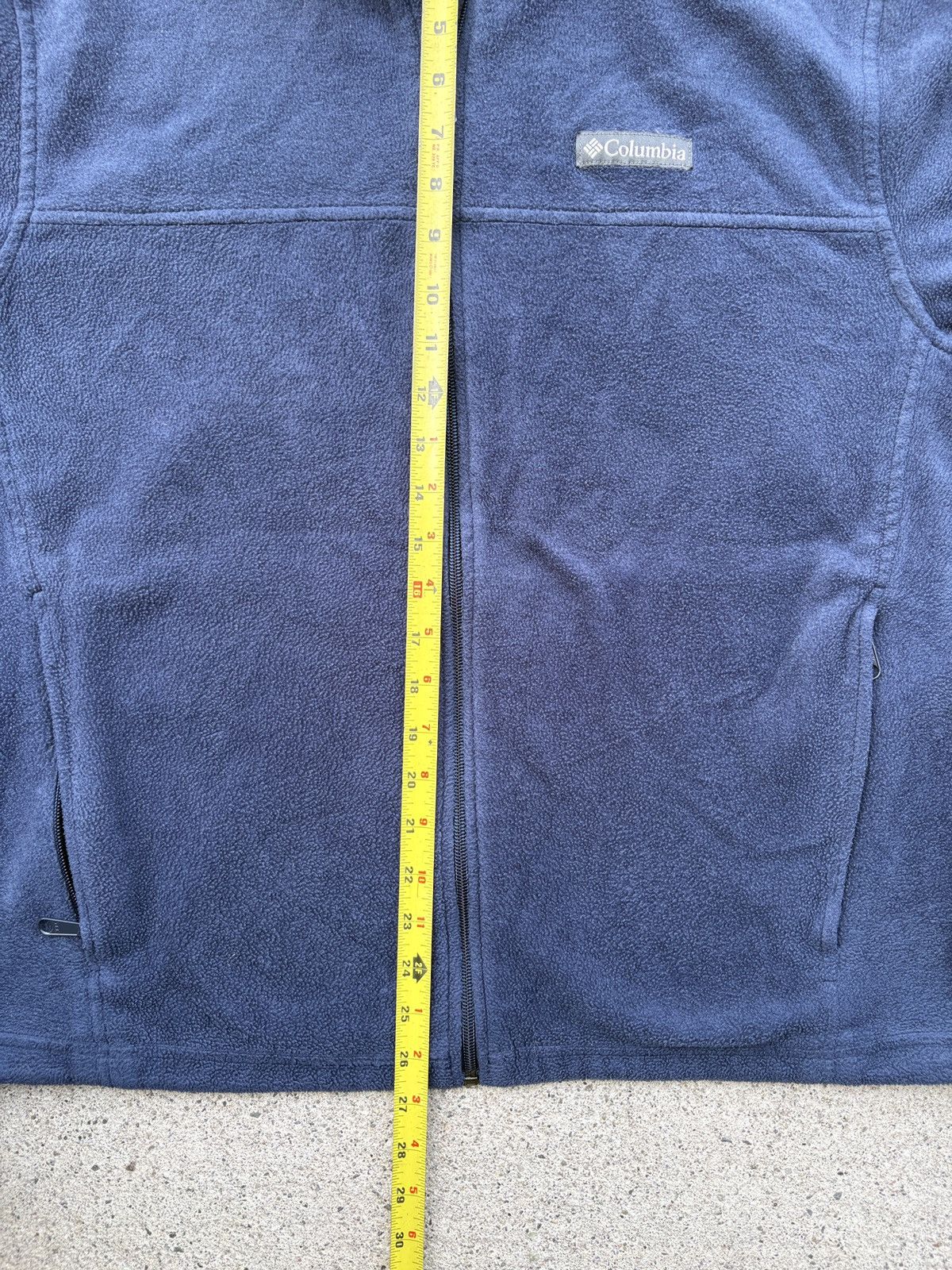 Columbia Columbia Benton Springs Navy Full Zip Fleece Jacket Size XL Size US XL / EU 56 / 4 - 6 Thumbnail