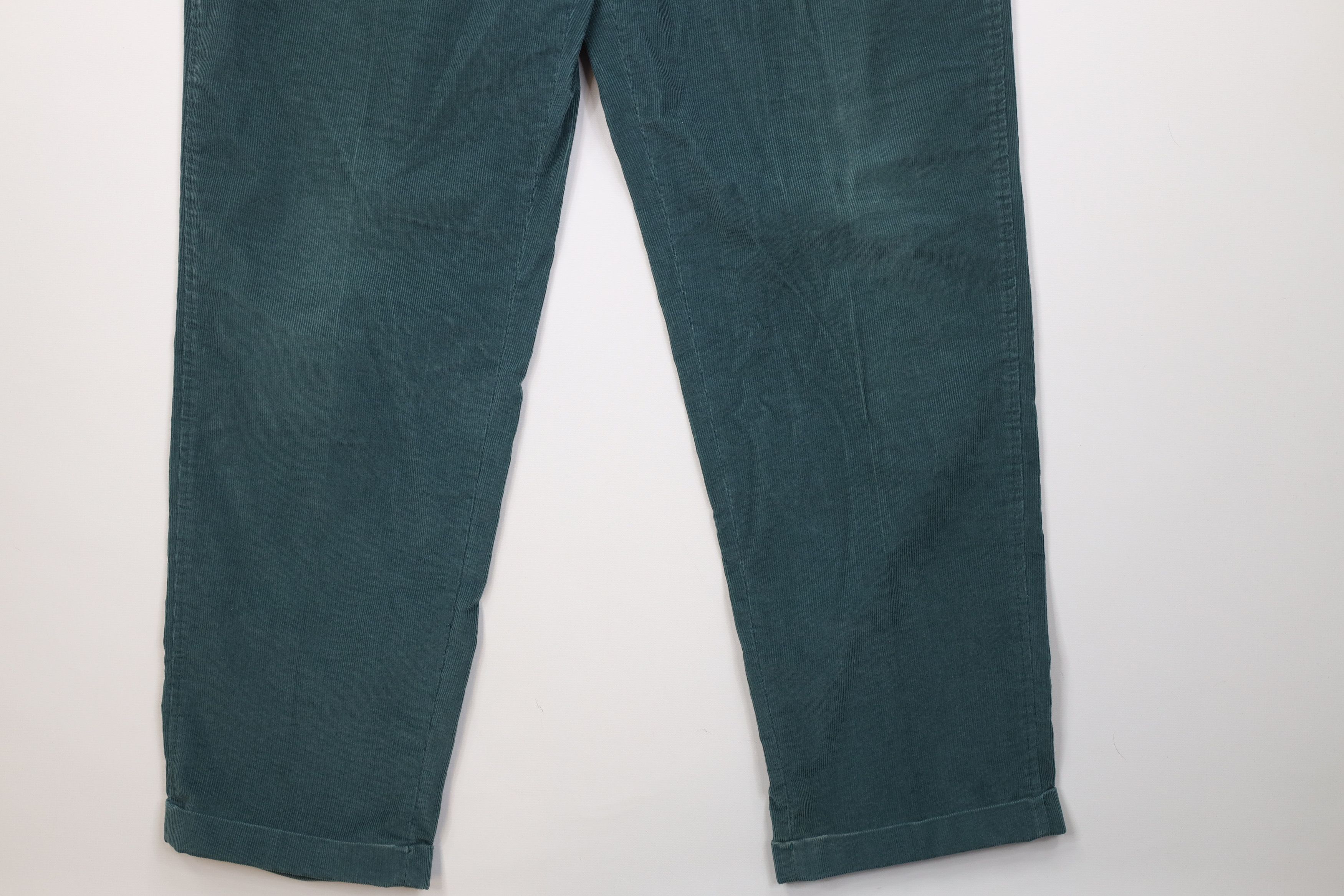 Lands' End Vintage 70s Lands End Corduroy Chino Pants Green USA Size US 40 / EU 56 - 5 Thumbnail