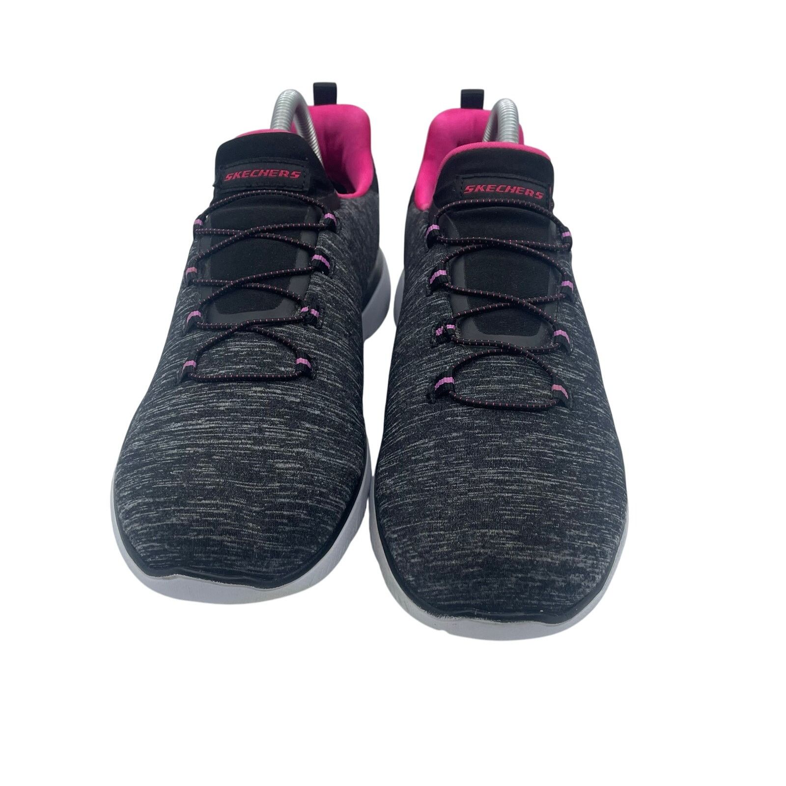 SKECHERS Skechers Summit Quick Getaway Black Pink Shoes Womens 9.5 Size US 9.5 / IT 39.5 - 4 Thumbnail