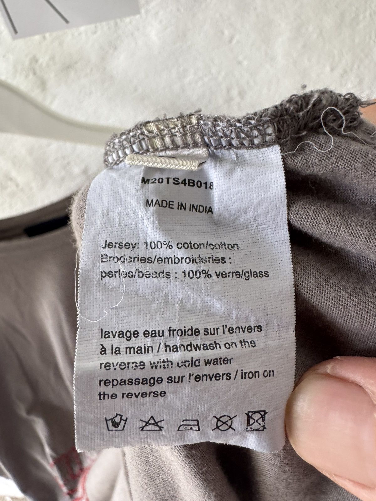 Lanvin Lanvin - mens - rare sneaker t-shirt Size US L / EU 52-54 / 3 - 6 Thumbnail