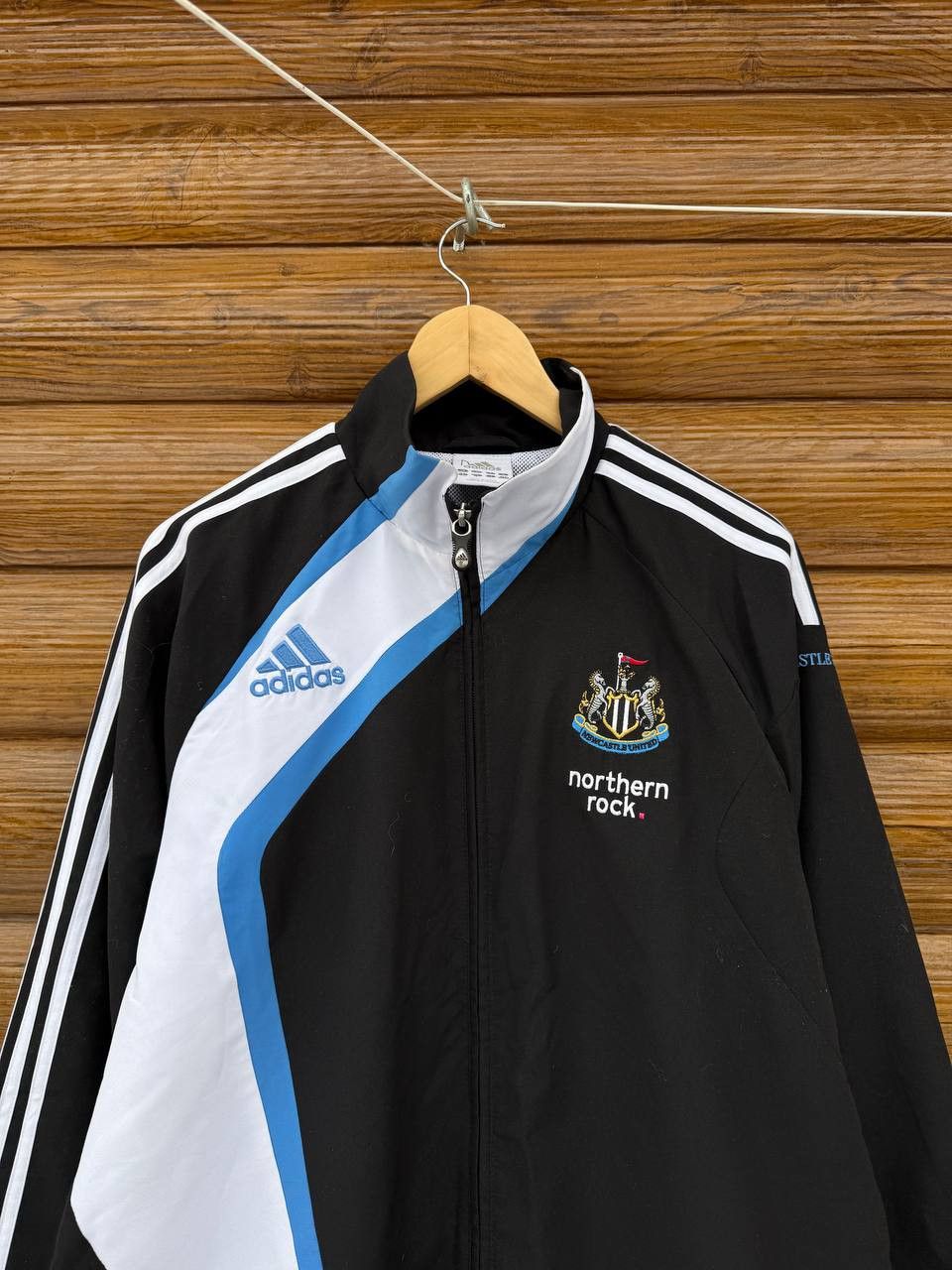 Adidas Vintage Adidas Newcastle United Football Jacket Soccer Size US S / EU 44-46 / 1 - 2 Thumbnail