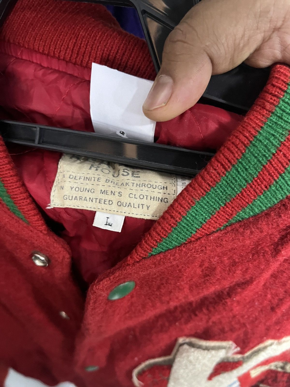 Kancan USA Vintage Kearney House Varsity Jacket item hot 🔥🔥 Size US L / EU 52-54 / 3 - 6 Thumbnail