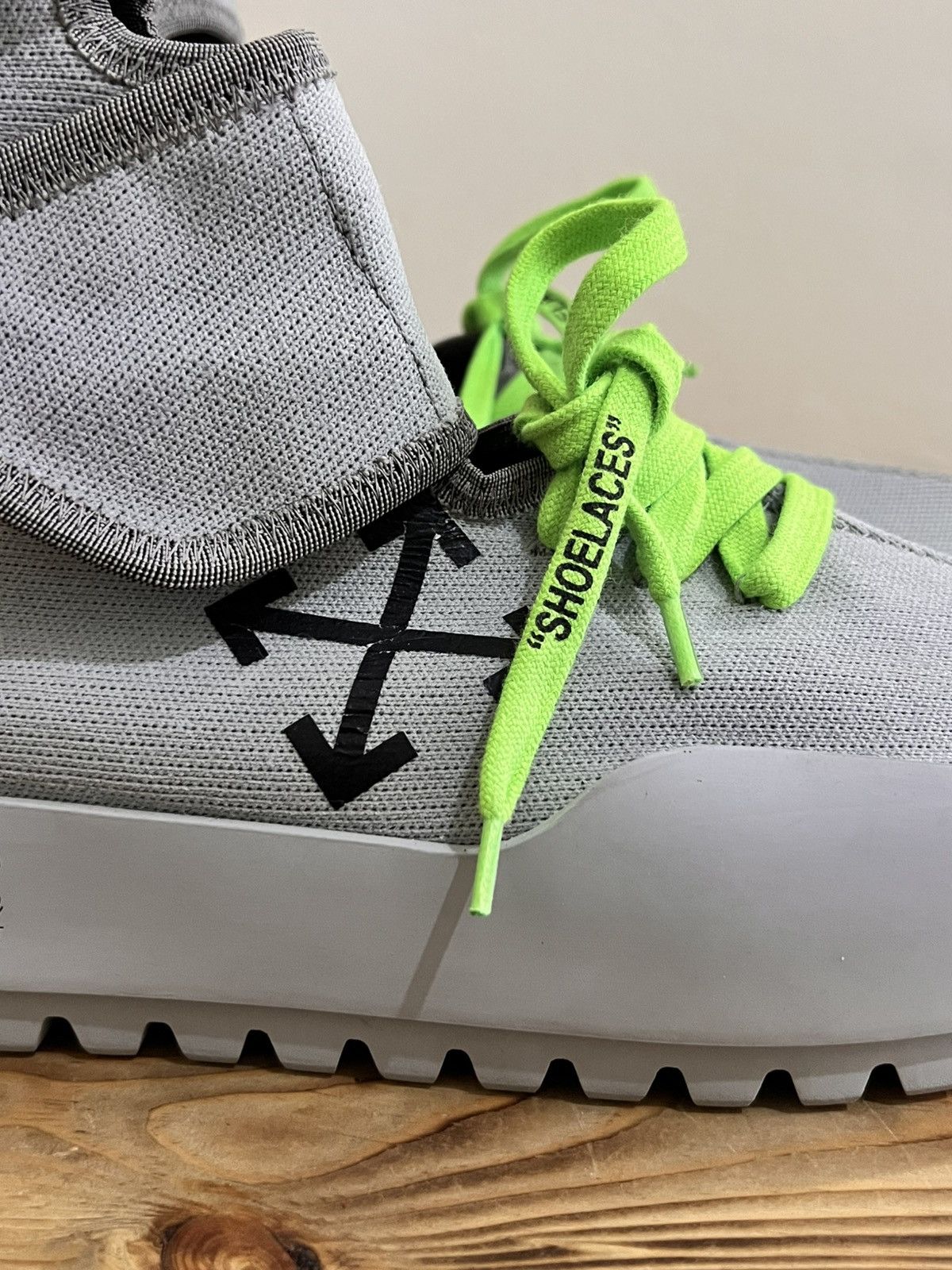 Off-White Off-White Virgil Abloh Moto Wrap Neoprenes Size US 10 / EU 43 - 7 Thumbnail