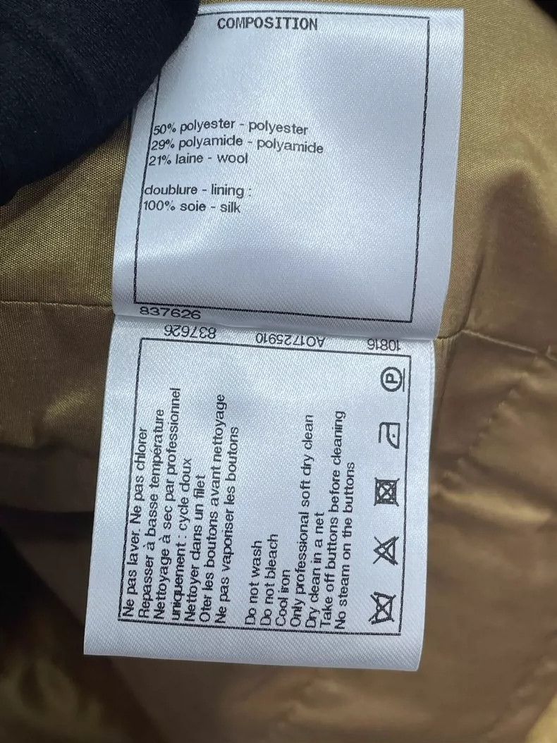 Chanel Egyptian series gold silk woven jacket 2504-Nextarro