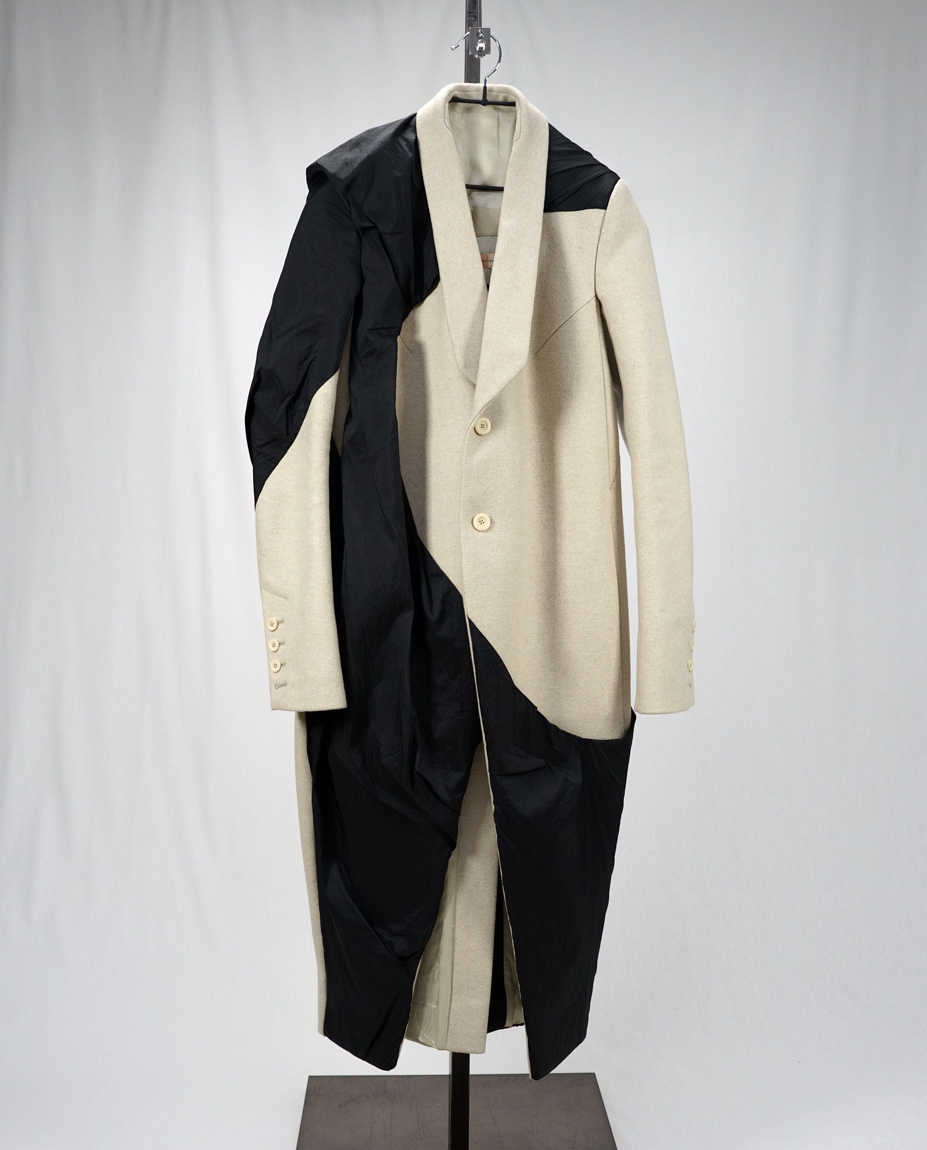 Rick Owens Rick Owens Mastodon F/W16 Runway Draped Tusk Coat | Grailed