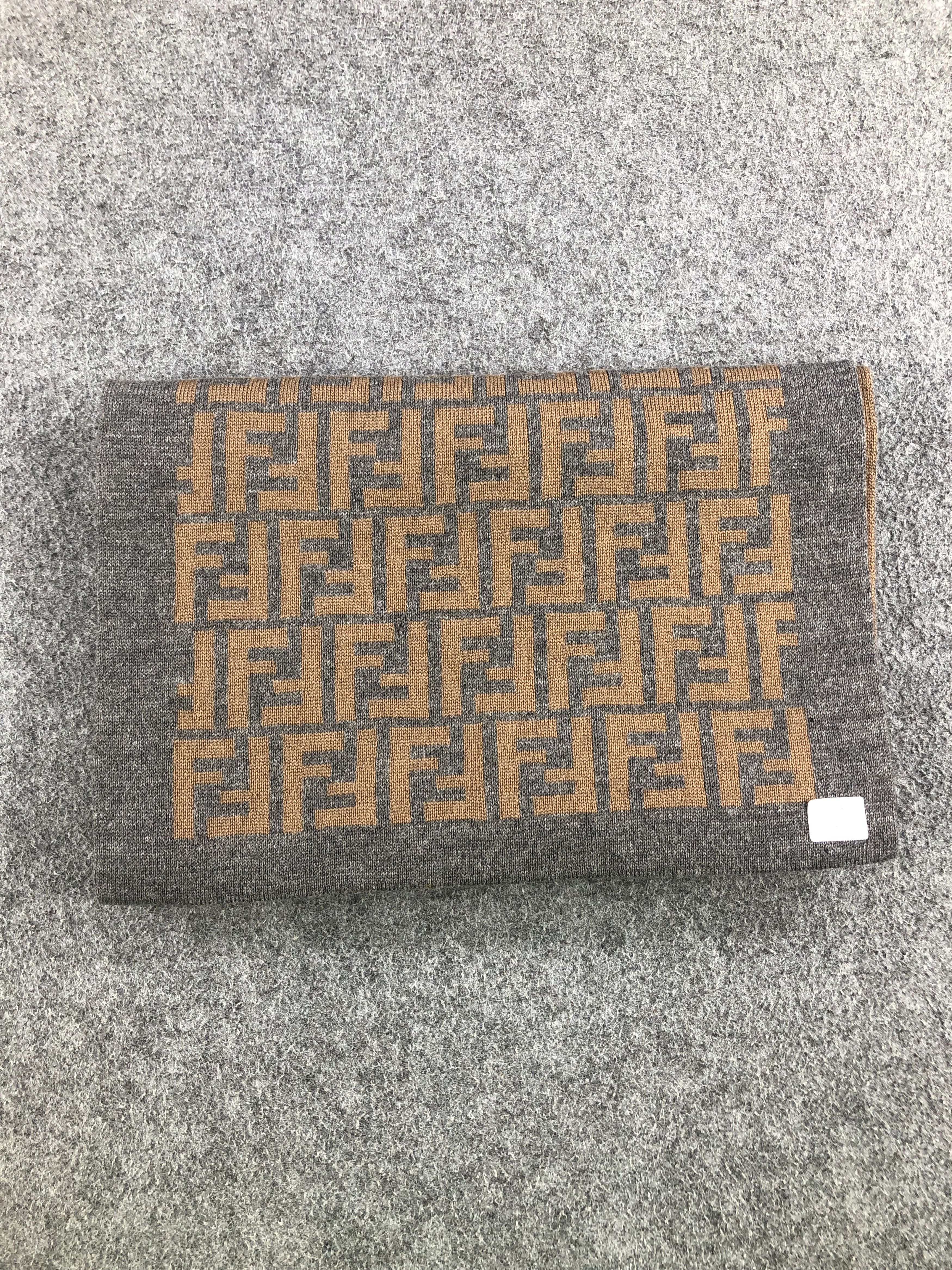 Vintage Fendi Monogram Scarf / Muffler / Neckwear Size ONE SIZE - 7 Thumbnail