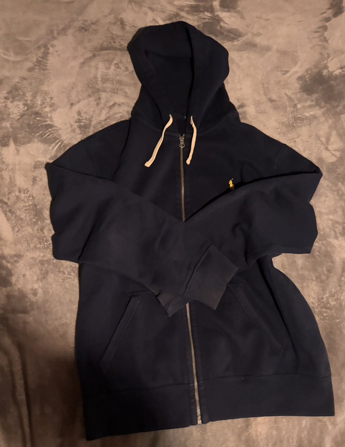 Polo Ralph Lauren Polo Ralph Lauren - Navy Blue Modern Hoodie Size US L / EU 52-54 / 3 - 1 Thumbnail