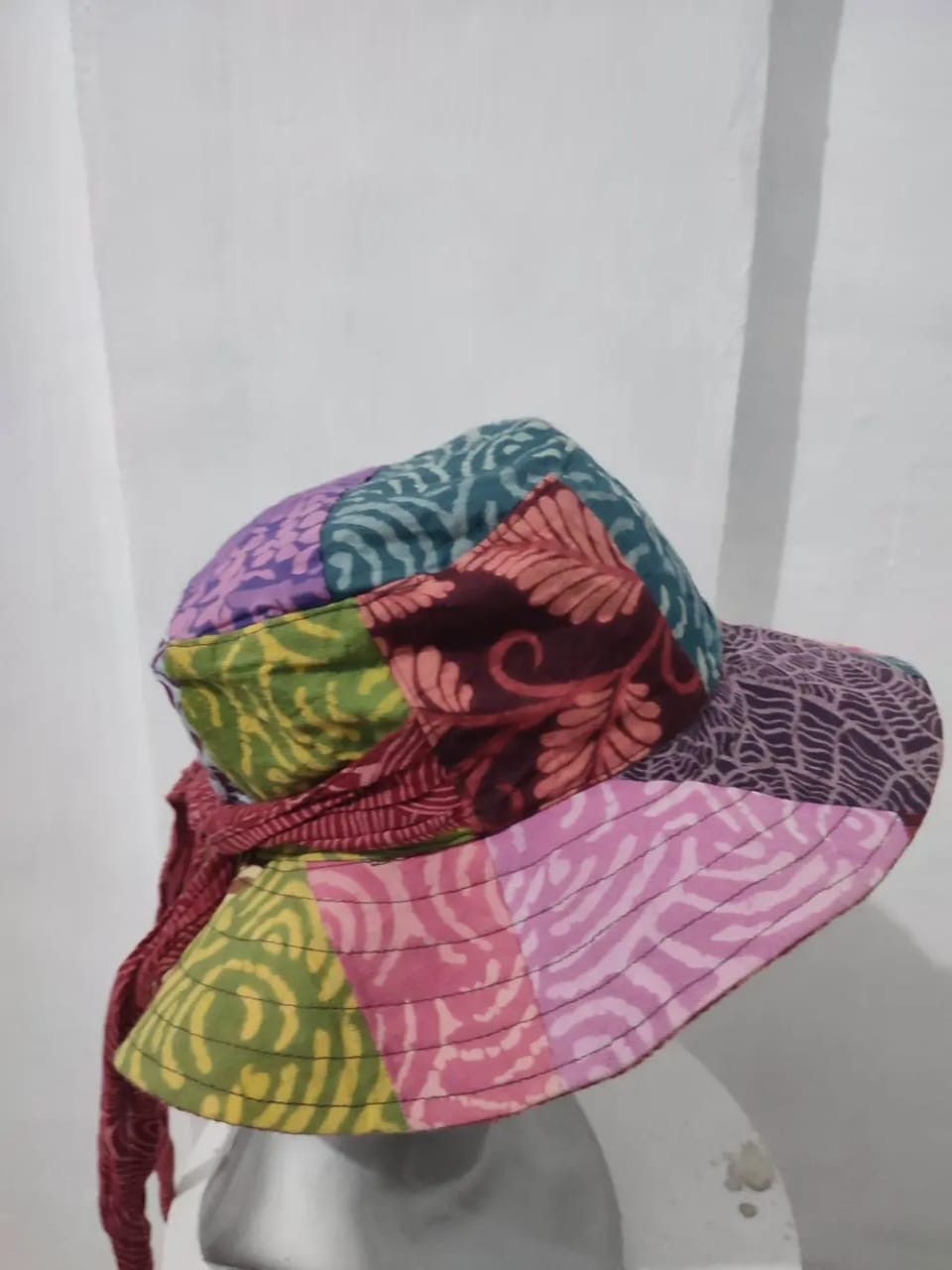 Other Unknown Japanese Patchwork Bucket Hats Size ONE SIZE - 2 Thumbnail