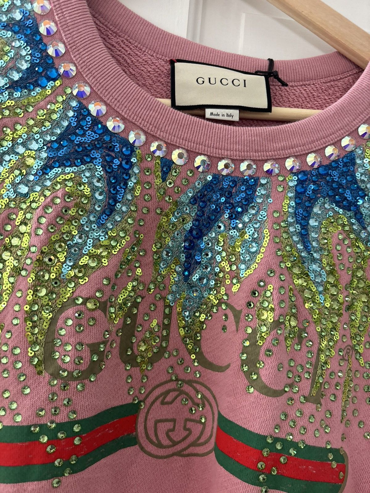 Gucci Gucci logo crewneck Size US M / EU 48-50 / 2 - 3 Thumbnail