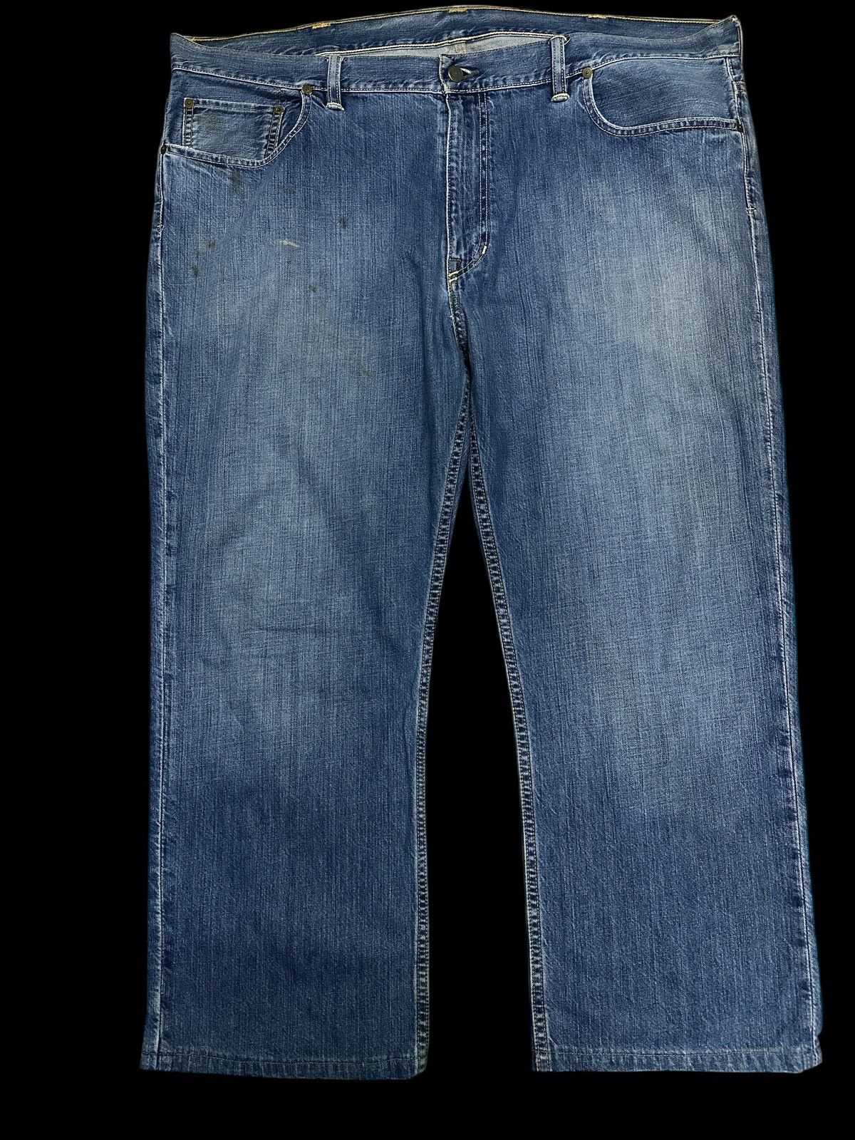 POST ARCHIVE FACTION (PAF) Polo Ralph Lauren 💥 Loose Denim Baggy Oversize💥 Size US 44 / EU 60 - 1 Thumbnail