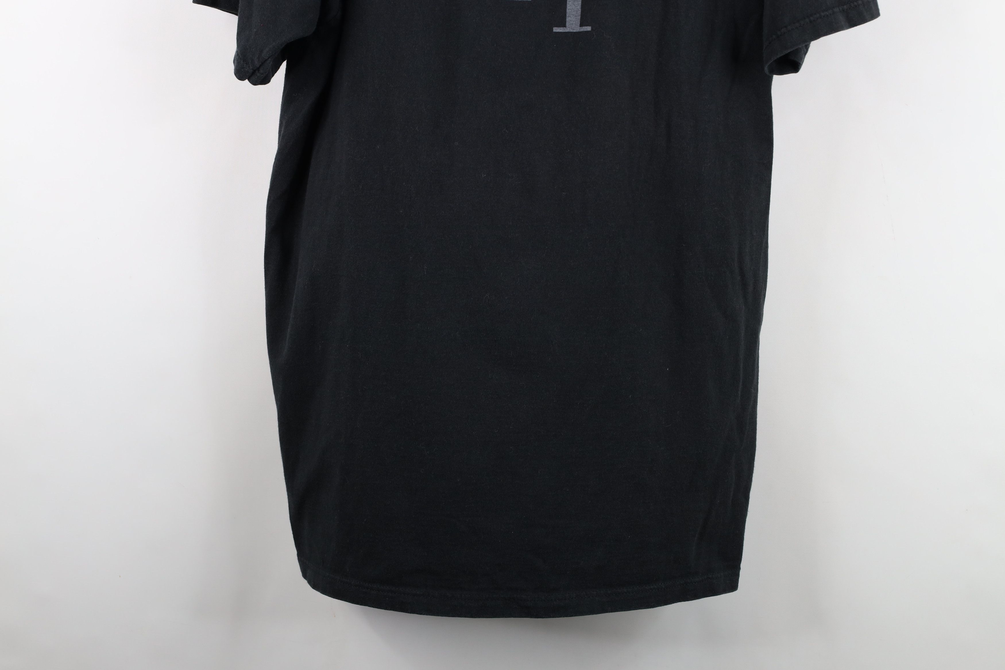Vintage Vintage 90s Spell Mackinac Michigan T-Shirt Black Cotton USA Size US L / EU 52-54 / 3 - 3 Thumbnail