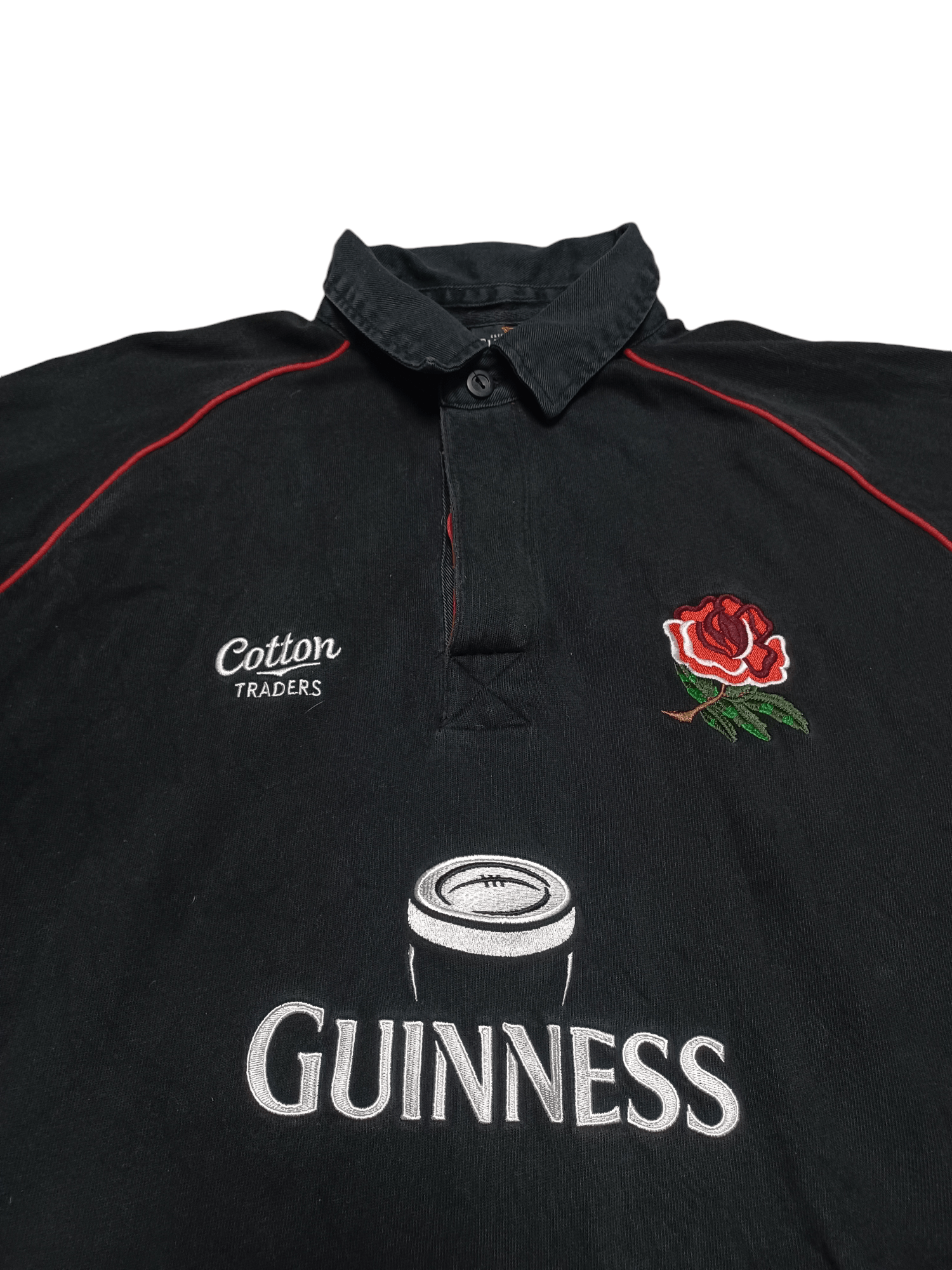 Cotton Traders GUINNESS OFFICIAL MERCH X COTTON TRADERS ENGLAND POLO SHIRT Size US XL / EU 56 / 4 - 2 Thumbnail