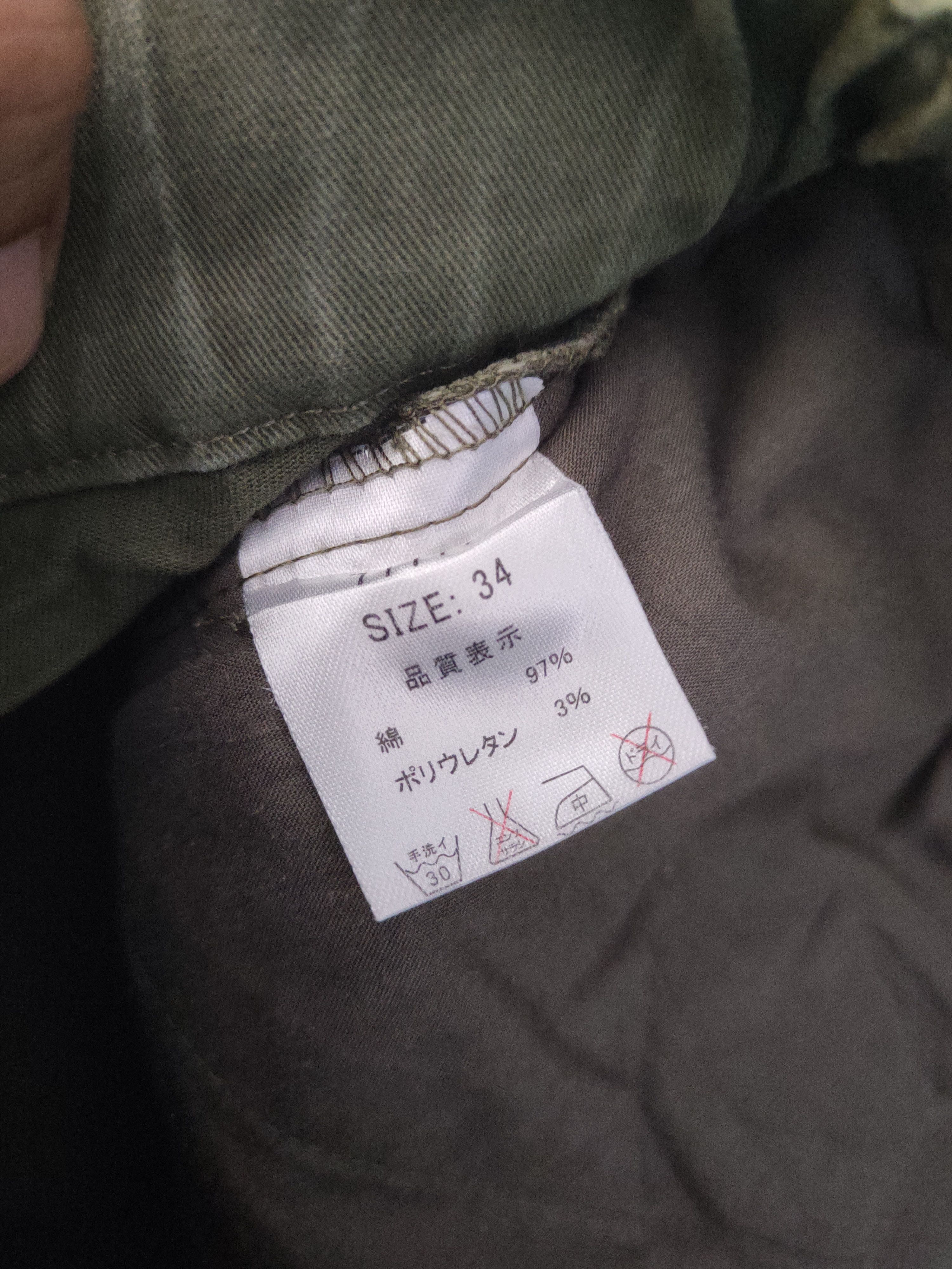 Japanese Brand DL P,b Green Multipocket Tactical Cargo Pants #1927 Size 28" / US 6 / IT 42 - 12 Thumbnail