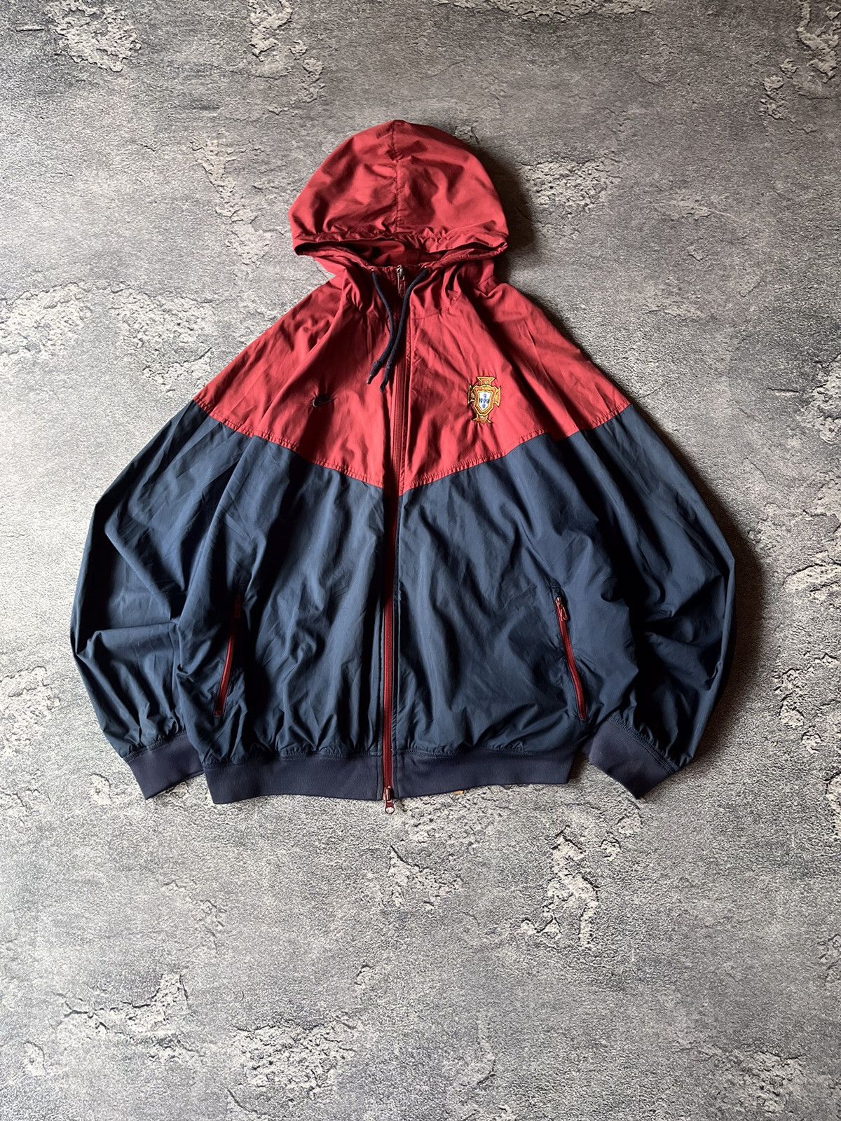 Nike × Vintage Nike Vintage Football Jacket F.C. Portugal Size US XL / EU 56 / 4 - 1 Thumbnail