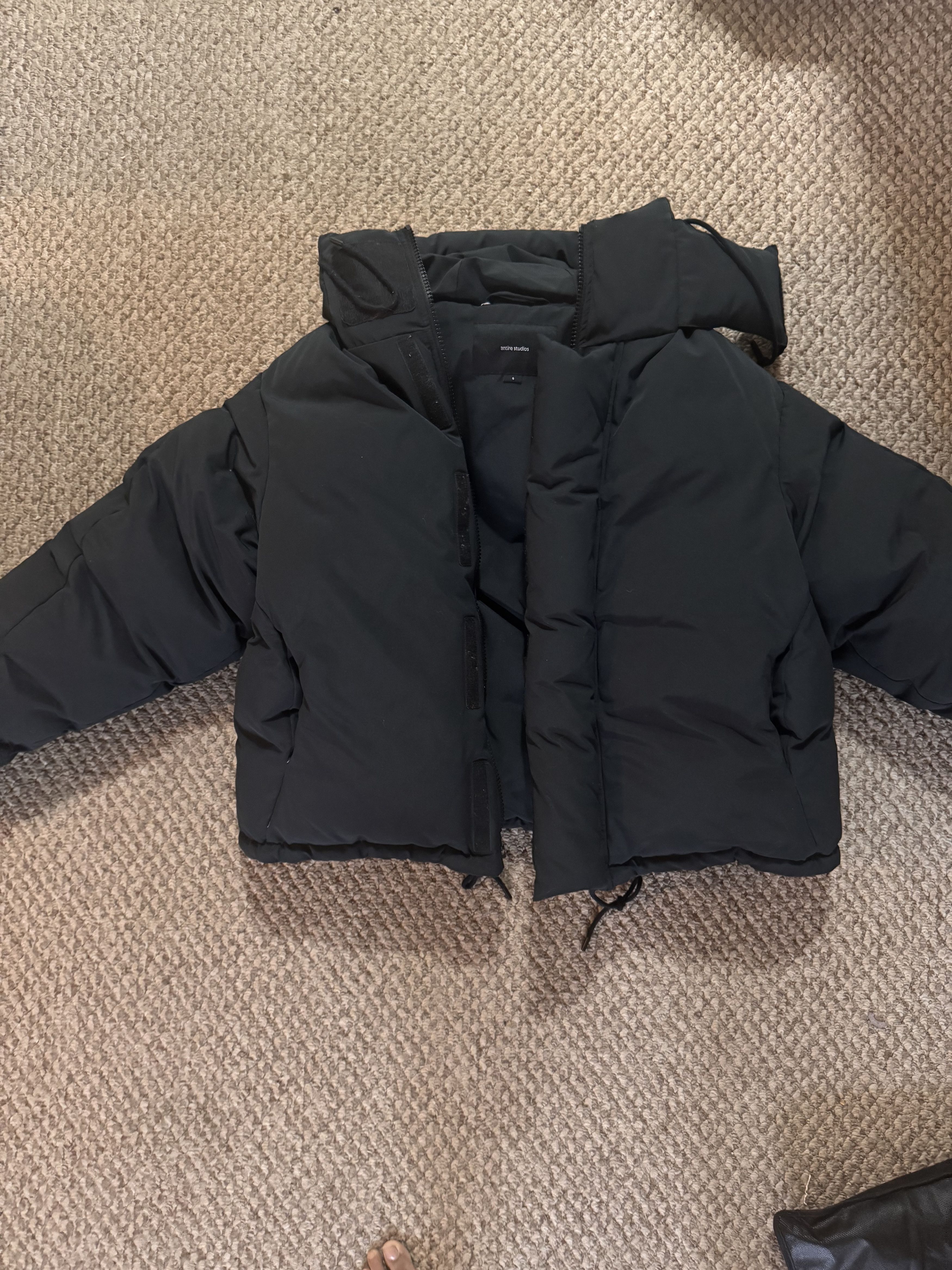 Entire Studios SOA PUFFER JACKET SOOT entire studios | Grailed