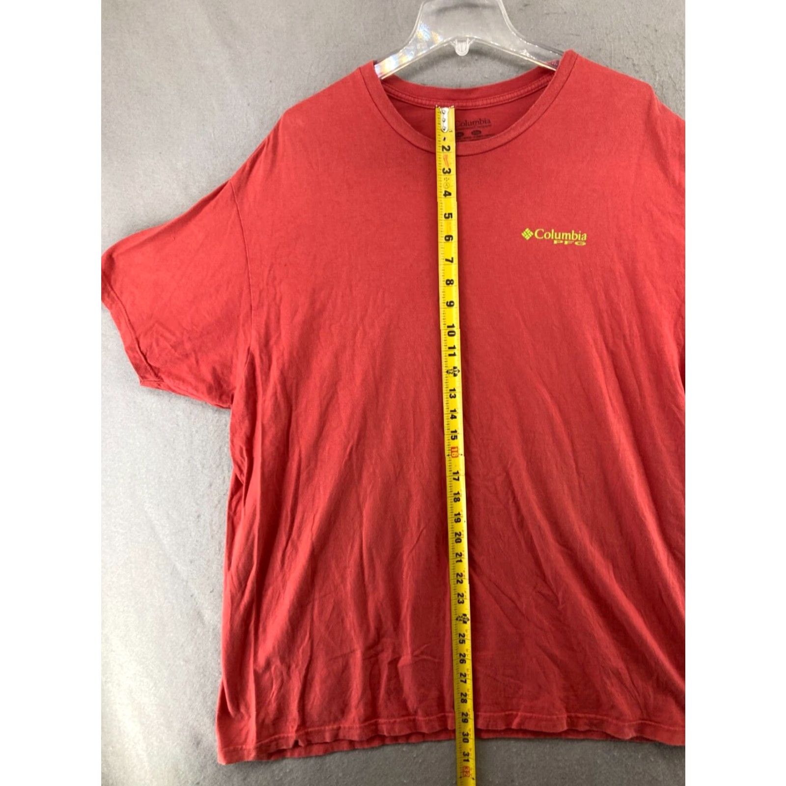 Vintage Columbia PFG T-Shirt Men XXL Orange Beach Fish Crew Neck Short Sleeve Size US XXL / EU 58 / 5 - 3 Thumbnail