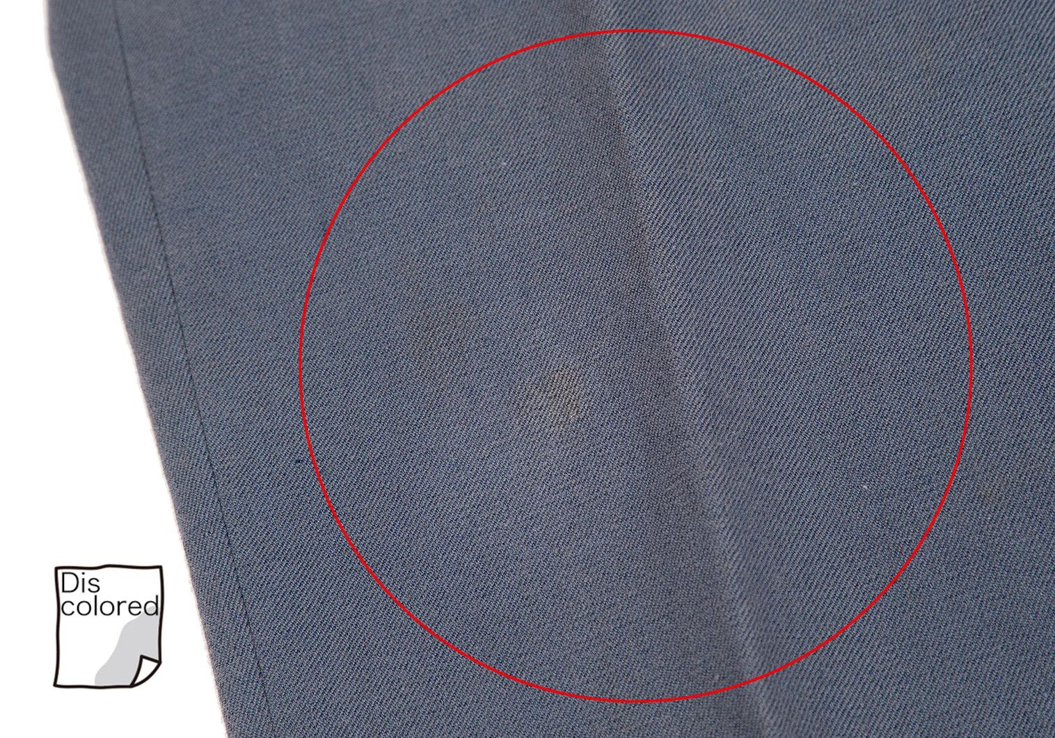 Comme des Garcons Homme Plus Cotton Linen Tapered Pants in Blue Gray Size US 30 / EU 46 - 8 Thumbnail