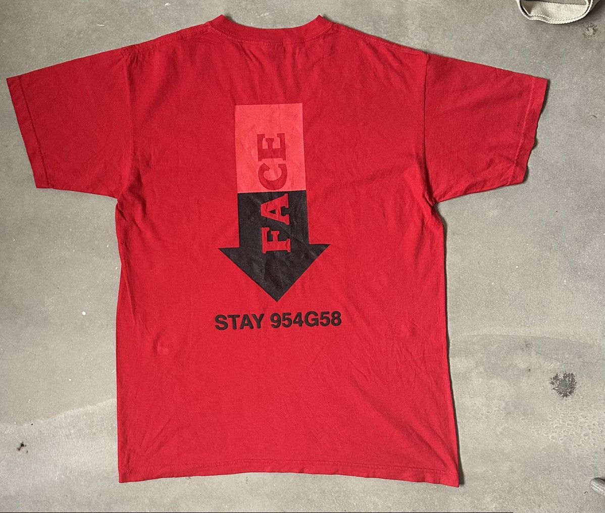 Vintage VINTAGE FACE DOWN STAY 965G58 BAND TEE Size US M / EU 48-50 / 2 - 5 Thumbnail