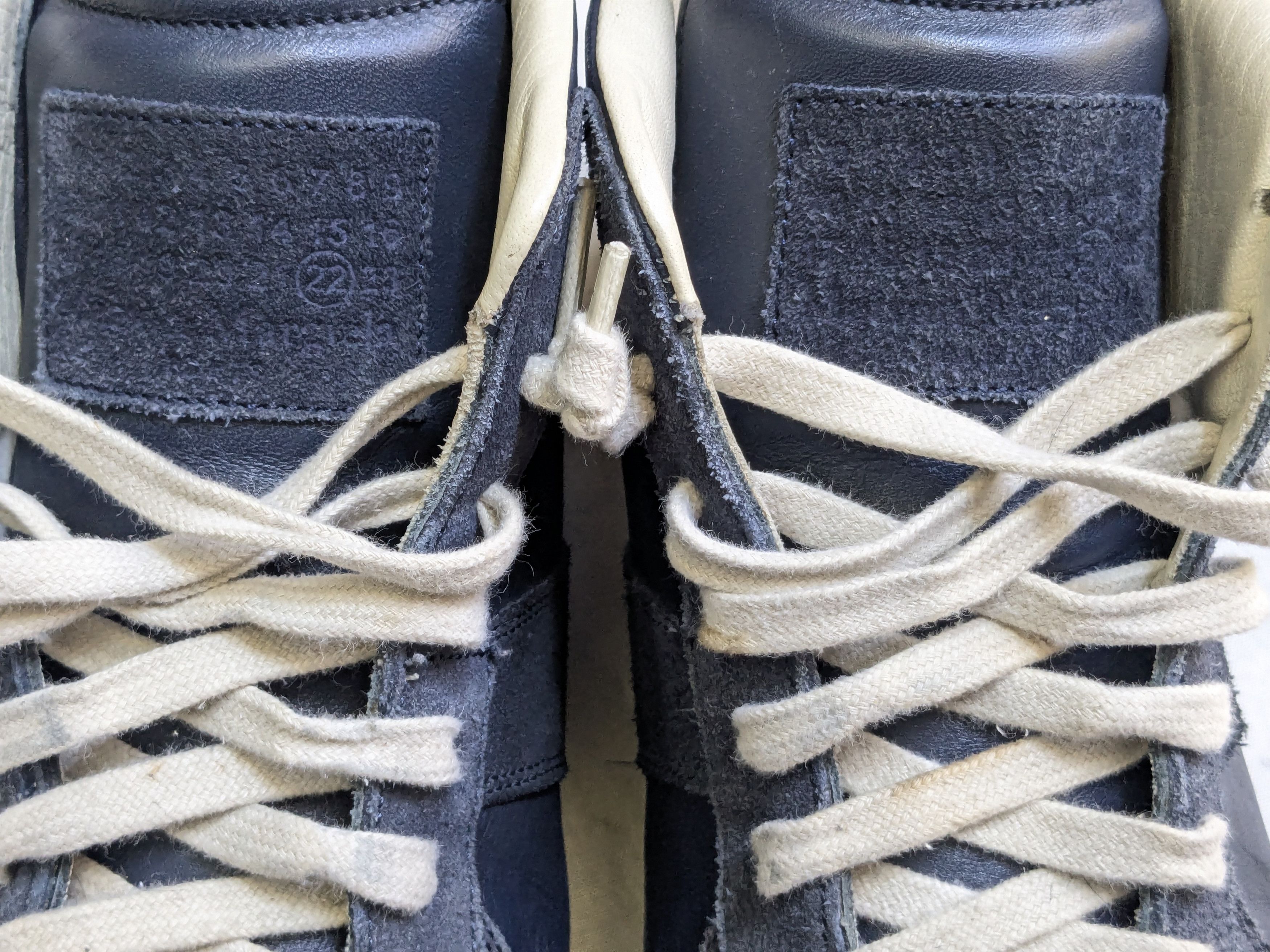 Maison Margiela Maison Margiela Replica GAT Navy Blue 9 42 High Tops Size US 9 / EU 42 - 5 Thumbnail