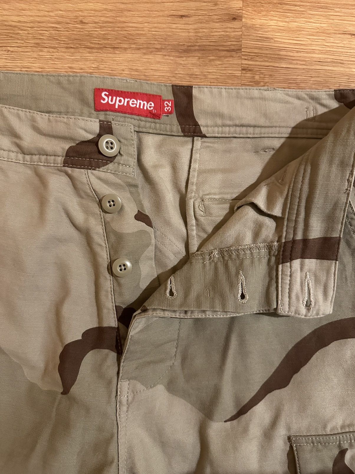 Supreme Supreme Camo Cargo Pants Size US 32 / EU 48 - 2 Thumbnail