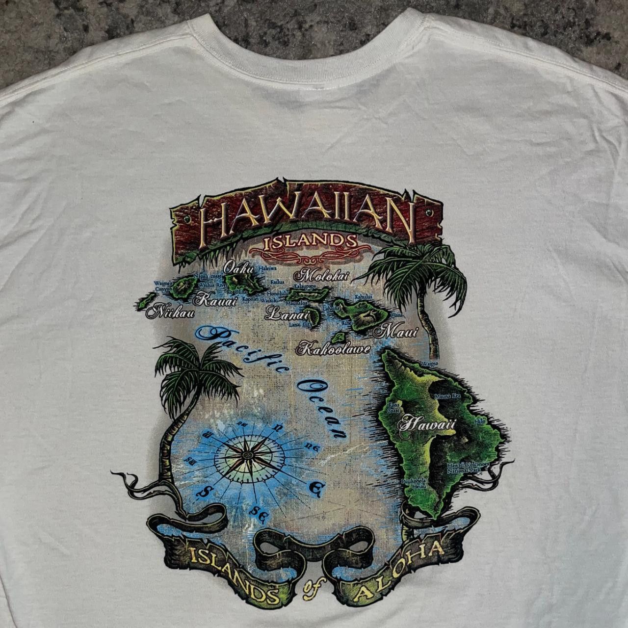 Vintage Y2K Hawaiian Islands of Aloha Shirt Size US XL / EU 56 / 4 - 2 Thumbnail
