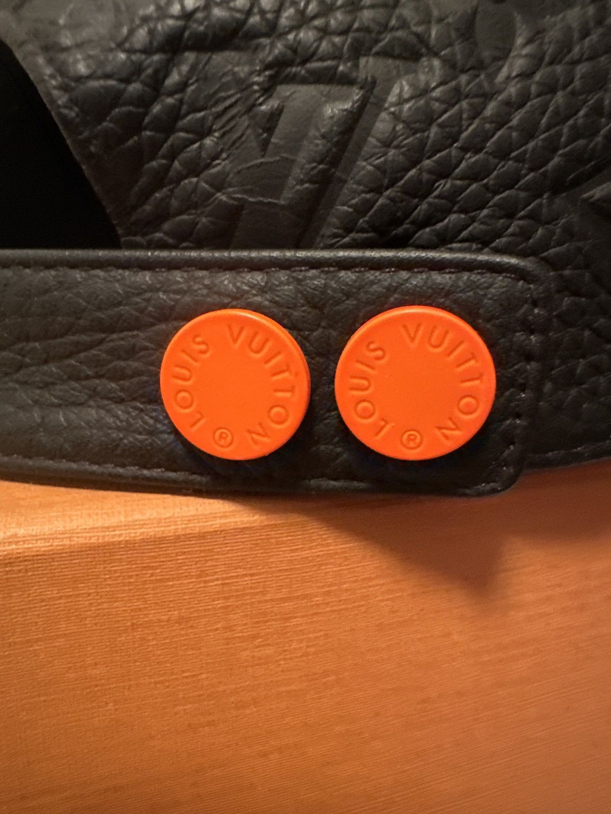Louis Vuitton Louis Vuitton Virgil Leather Hat Size ONE SIZE - 6 Thumbnail