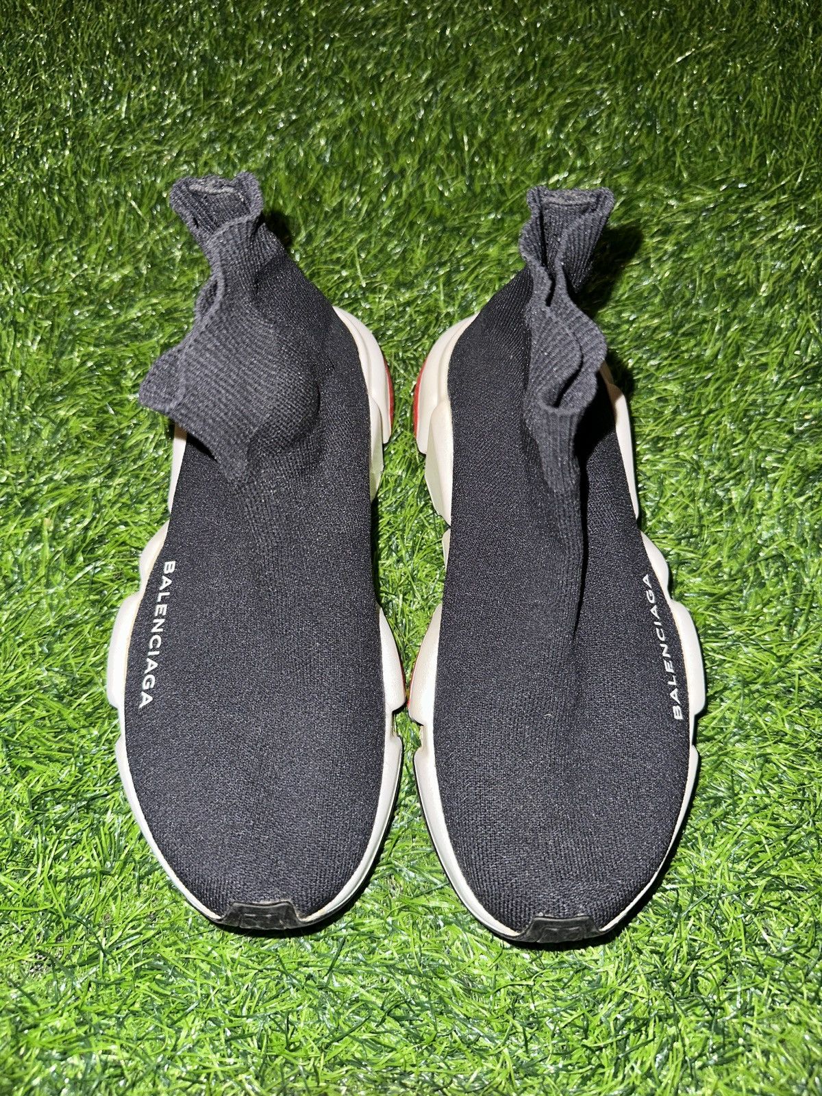 Balenciaga Balenciaga speed trainer black sock shoe size 35 Size US 5 / IT 35 - 3 Thumbnail
