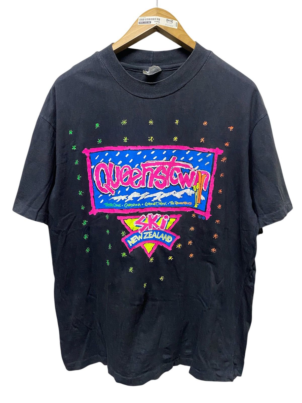 Vintage ❗️SALE❗️Vintage 90s Queenstown NZ Single Stitch Tee Size US L / EU 52-54 / 3 - 1 Thumbnail