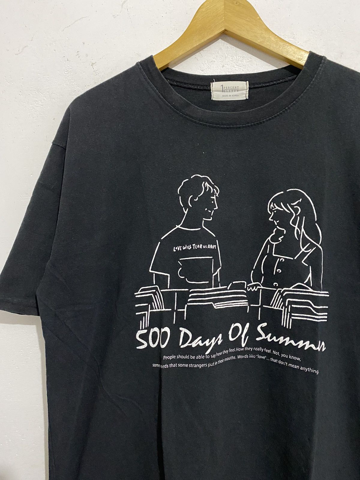 Japanese Brand 💸BINDINGOFFER💸Bootleg 500Days Of Summer Shirt Promo Tee Size US L / EU 52-54 / 3 - 2 Thumbnail