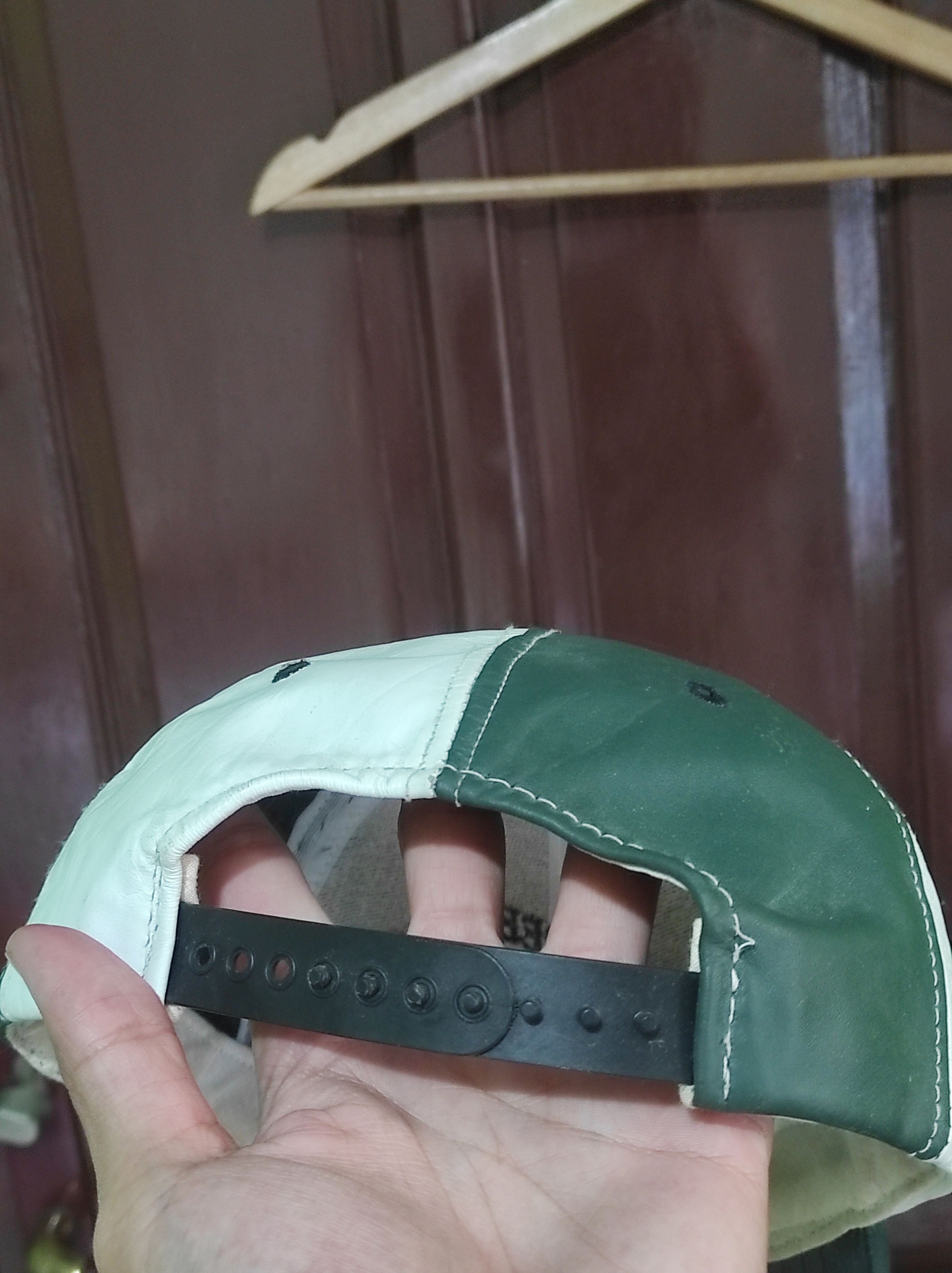 Vintage VTG Gpackers Leather Cap by Modern Size ONE SIZE - 6 Thumbnail