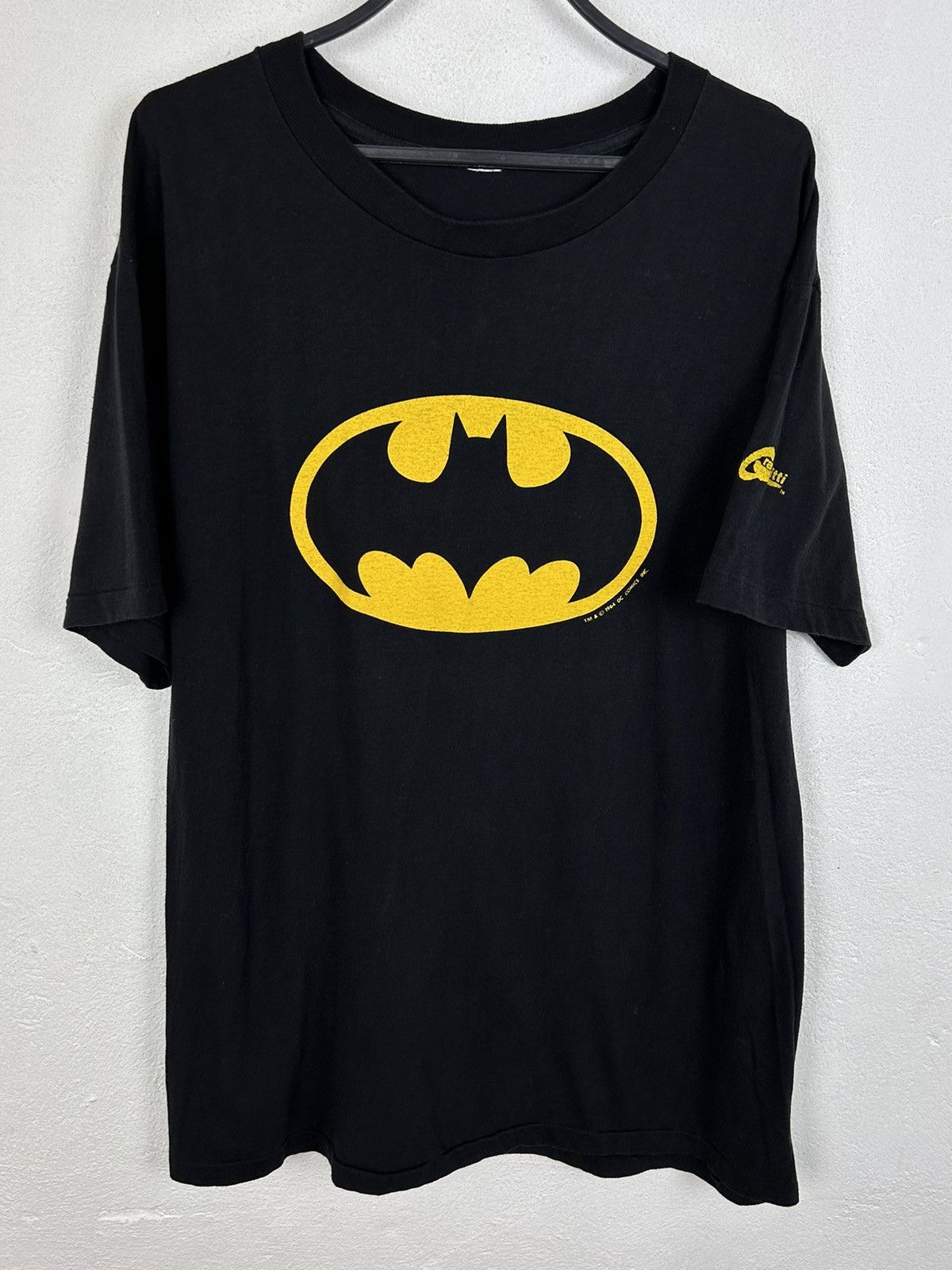 DC Comics 80s Vintage Batman DC Comics Licensed Short Sleeve T-Shirt Size US M / EU 48-50 / 2 - 1 Thumbnail