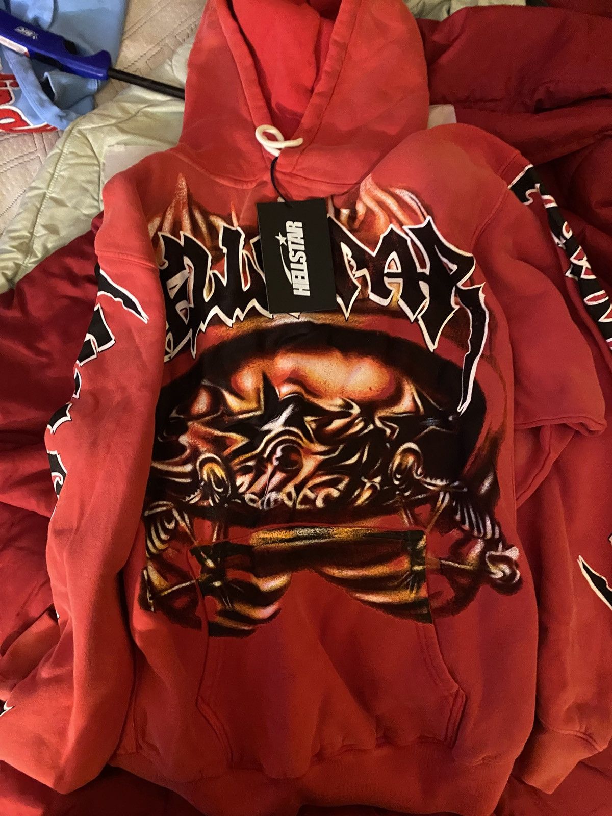 HELLSTAR Brand new hellstar limited Halloween sports logo hoodie Size US L / EU 52-54 / 3 - 3 Thumbnail