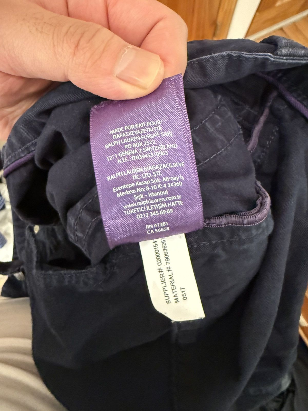 Ralph Lauren Purple Label RLPL blue pants Size US 34 / EU 50 - 6 Thumbnail