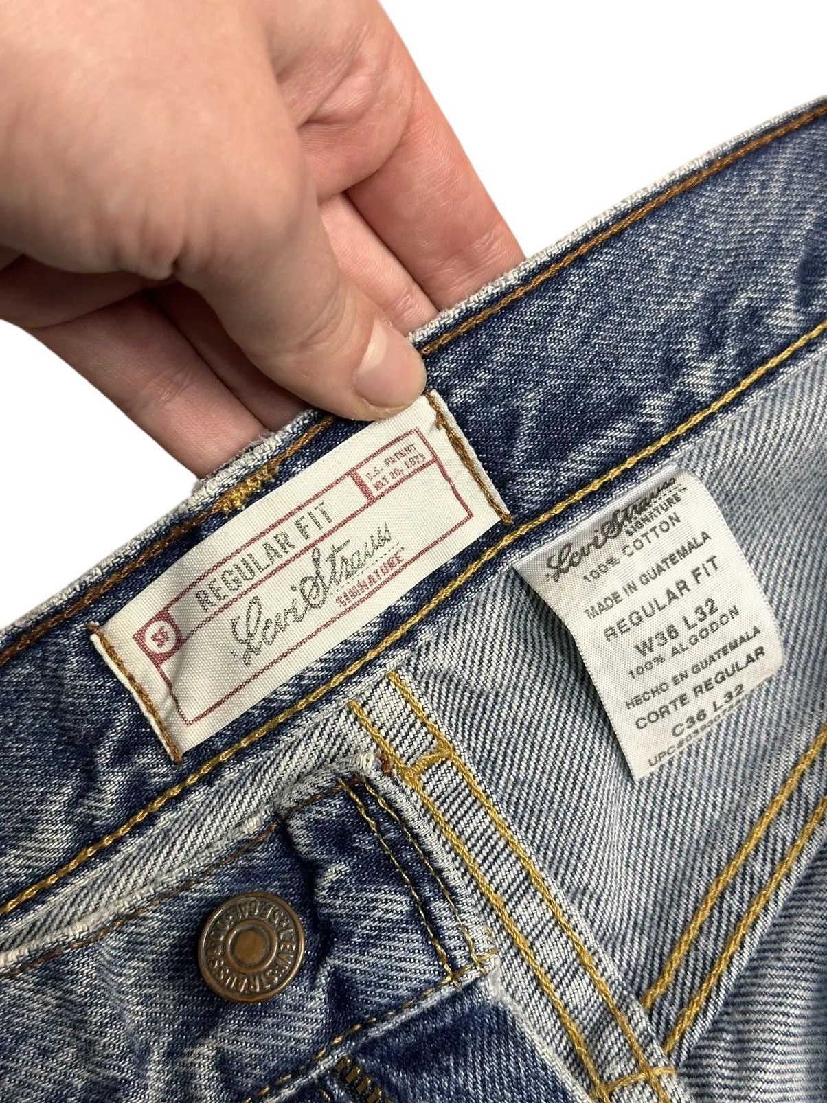 Levi's Levi’s Vintage Blue Denim Silver Tab Y2K USA Pants 36 Size US 36 / EU 52 - 10 Thumbnail