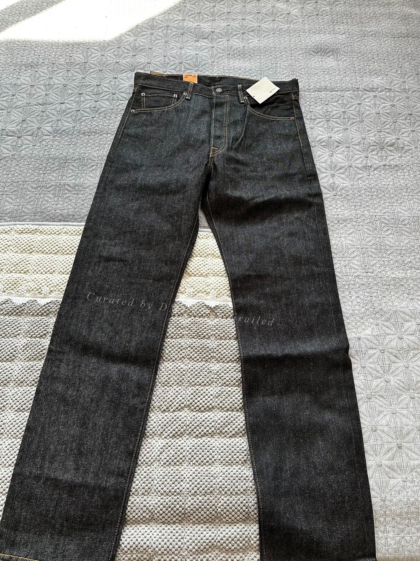Levi's Levi's 501 Raw Denim Jeans Size US 34 / EU 50 - 1 Thumbnail